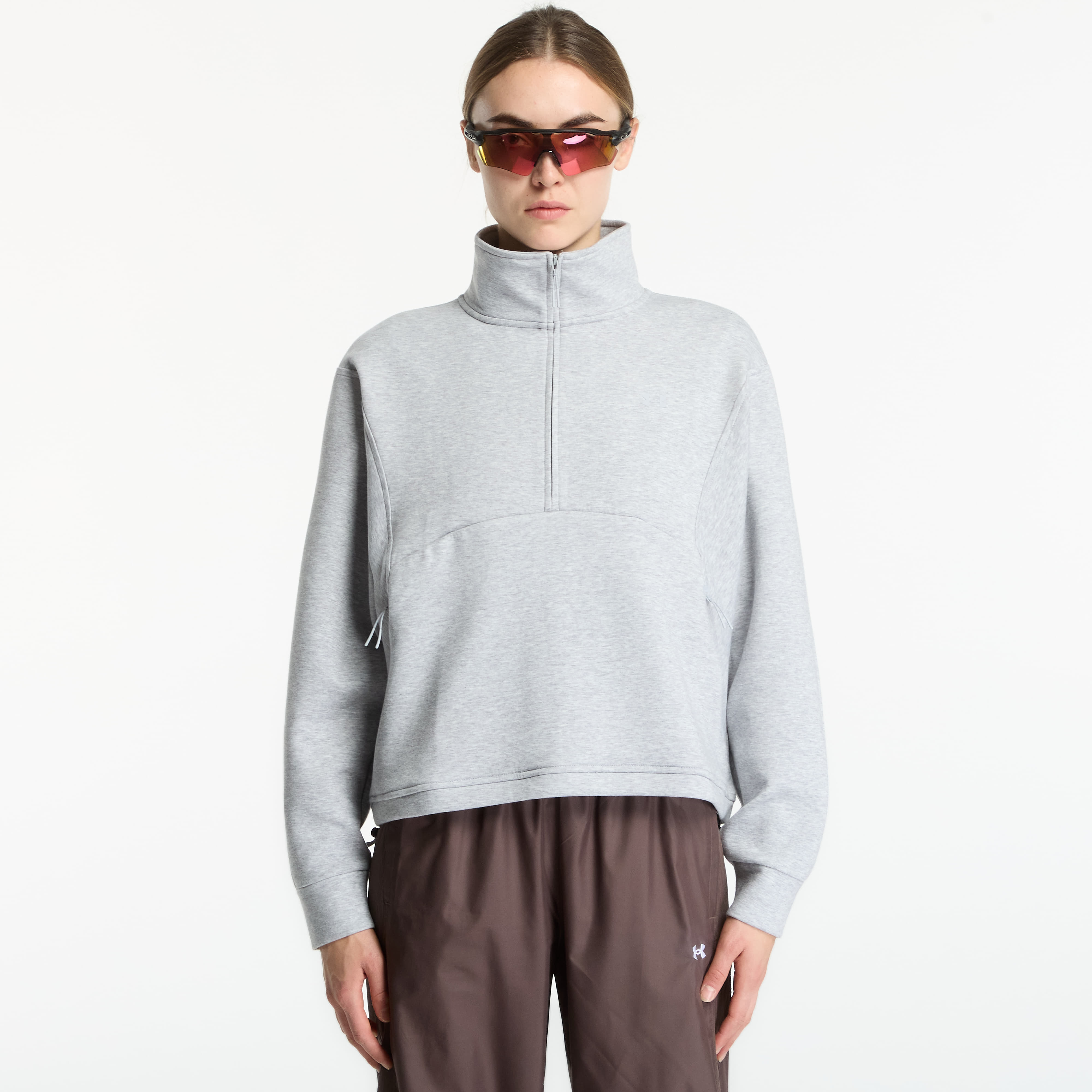 Суитшърт Under Armour Unstoppable Fleece HZ Mod Gray Light Heather/ Mod Gray M