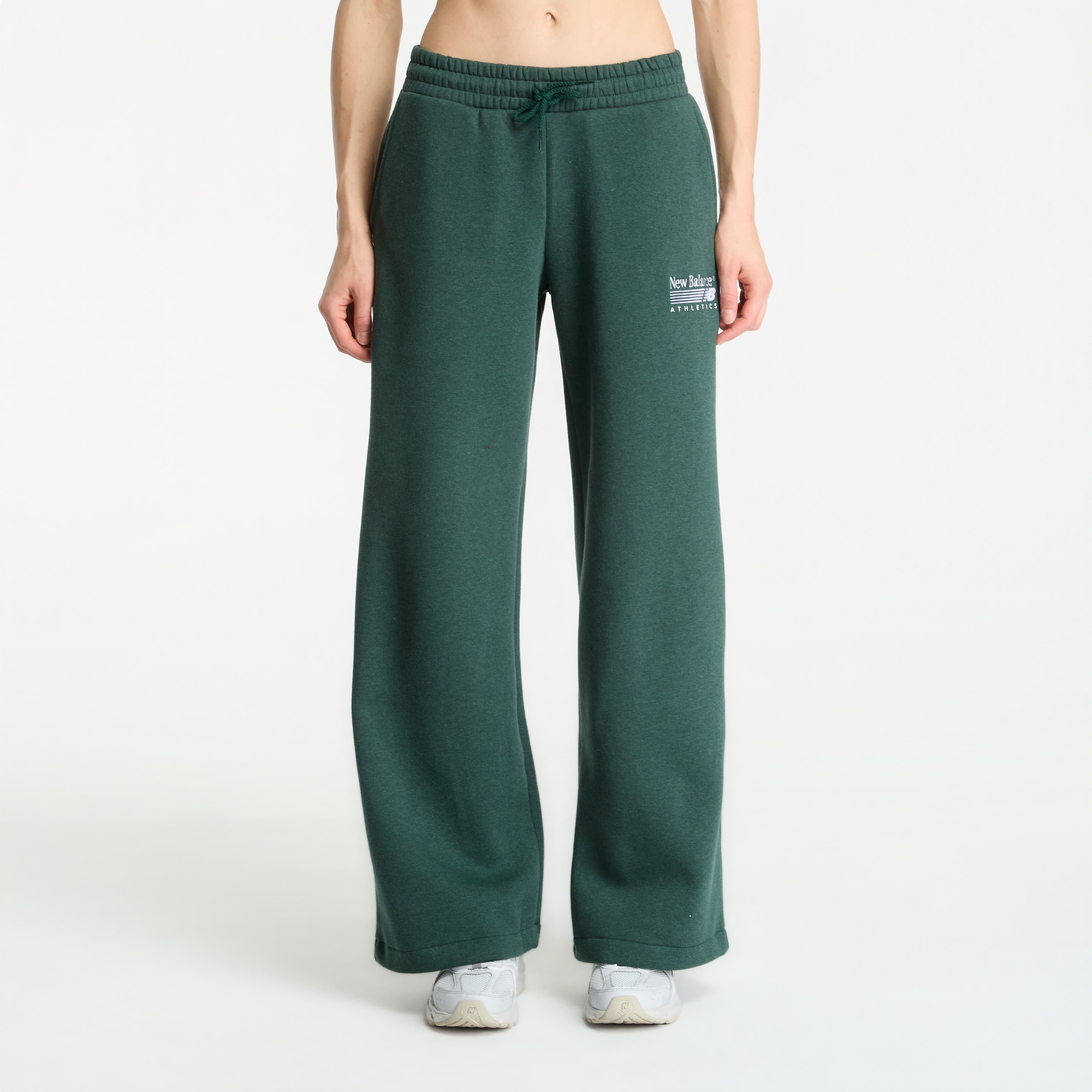 Потници New Balance Trackside Fleece Pant Nordic Green Heather M