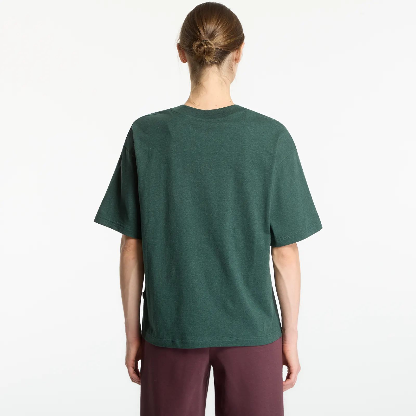 T-shirts femme New Balance Trackside Oversized T-Shirt Nordic Green Heather