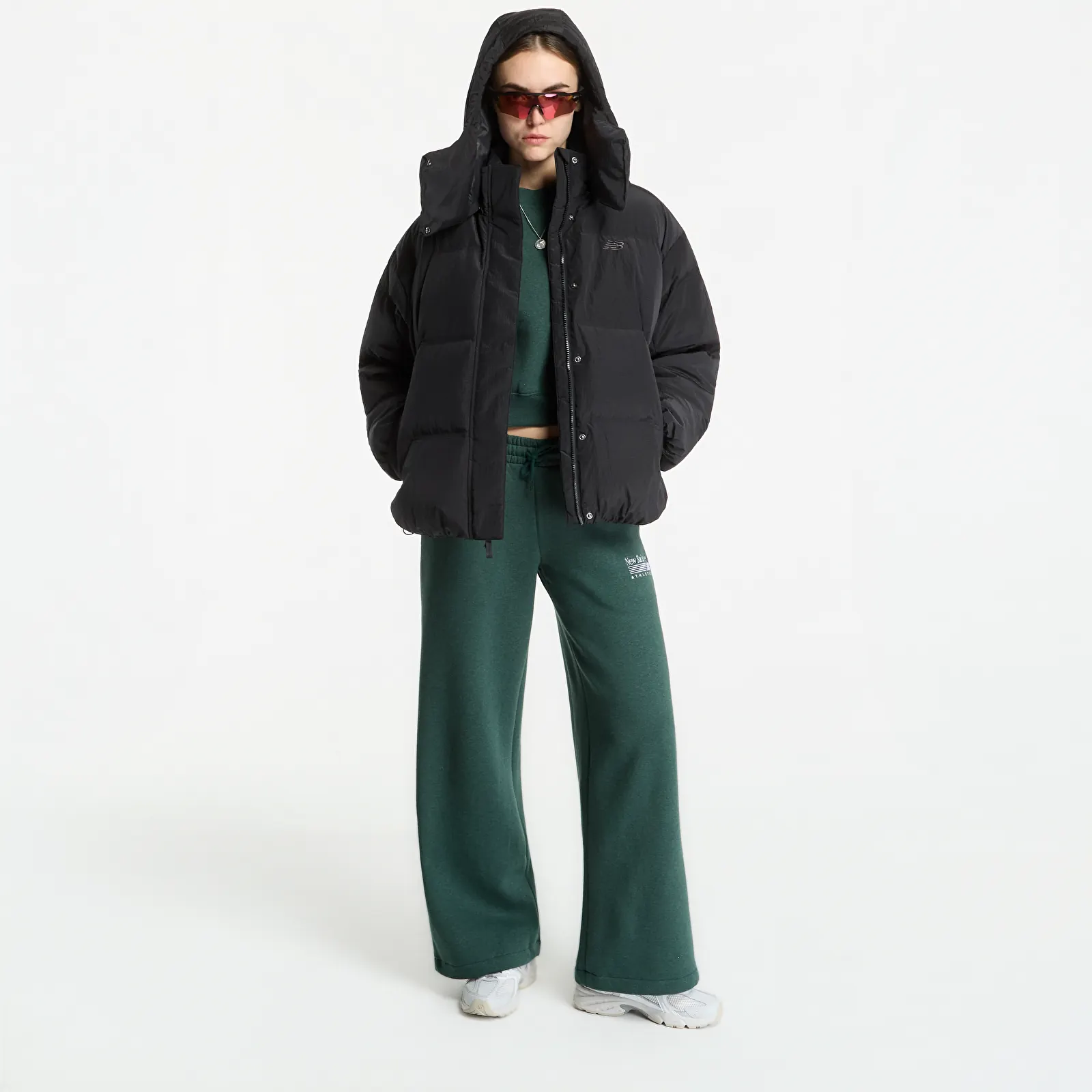 Naiste aluspintsakud New Balance Premium Puffer Jacket Black