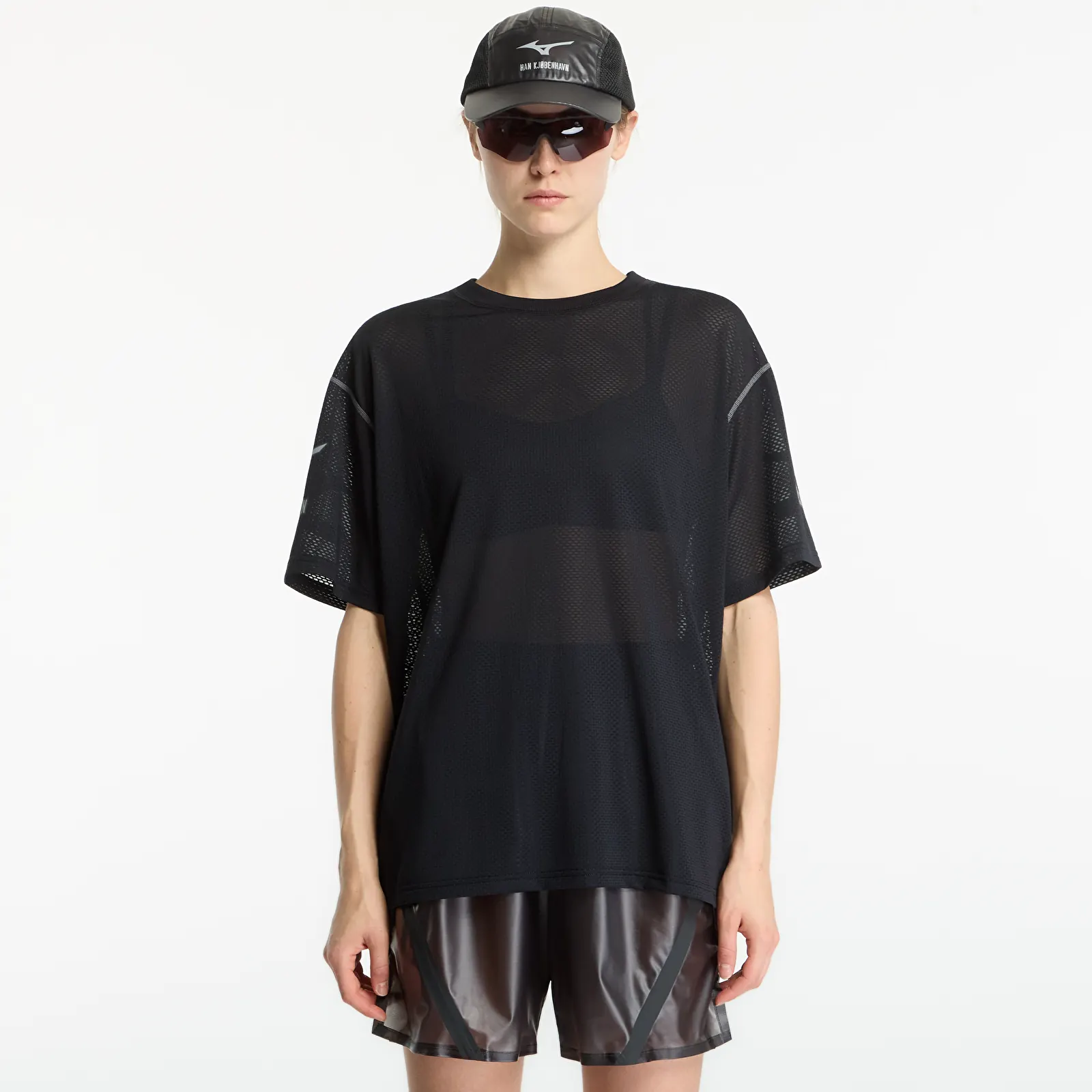 Men's T-shirts Mizuno x Han Kjøbenhavn T-shirt Black