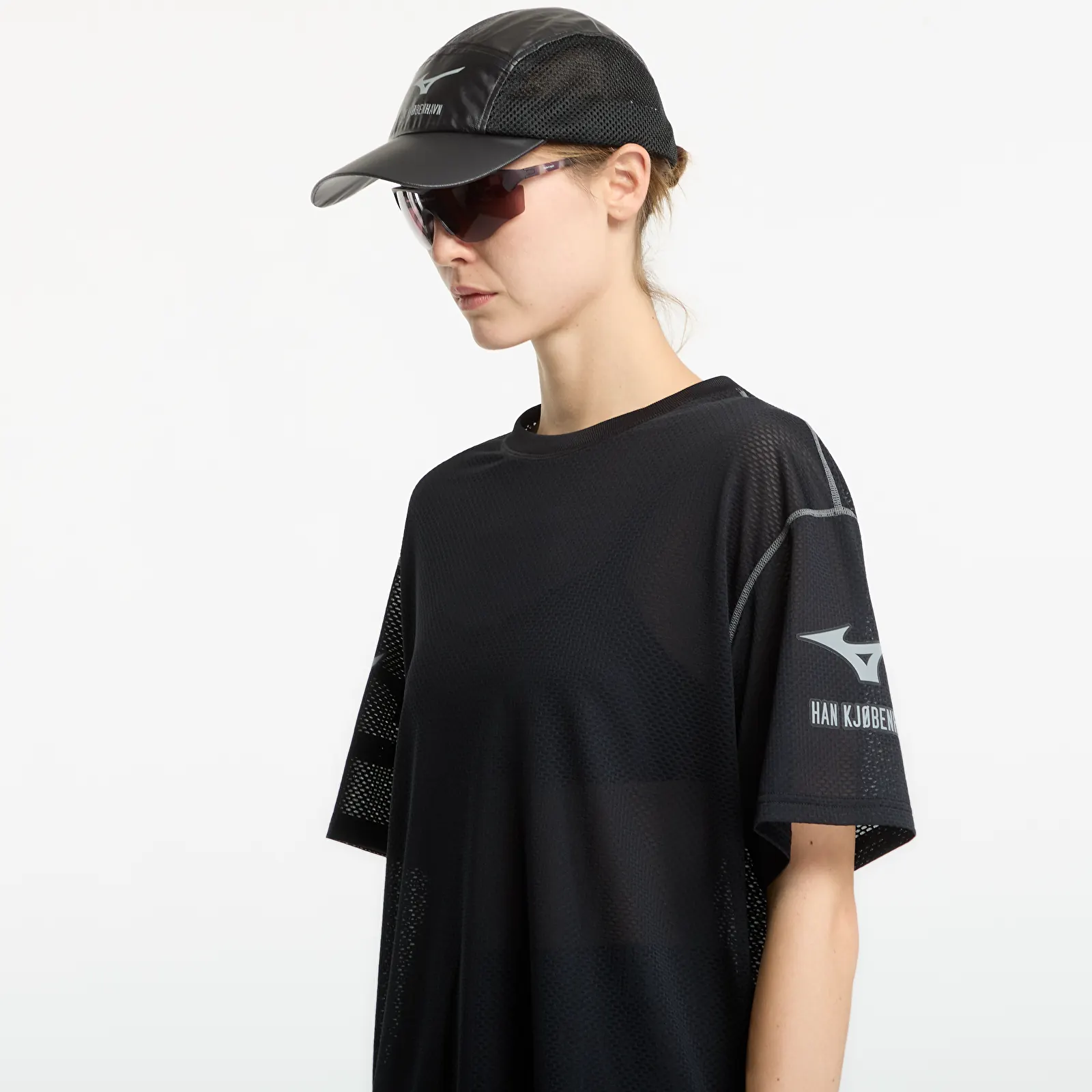 Men's T-shirts Mizuno x Han Kjøbenhavn T-shirt Black
