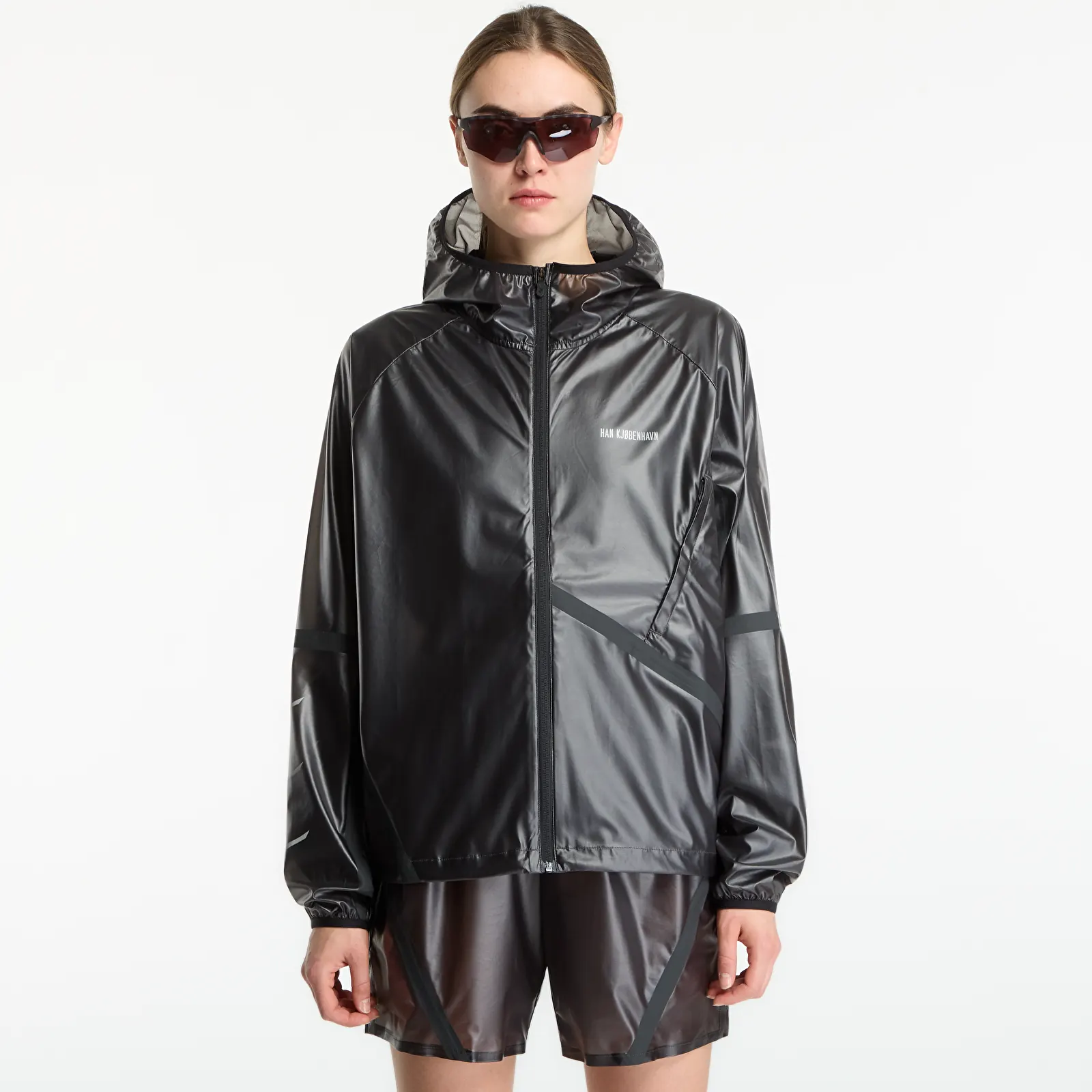 Herrenjacken Mizuno x Han Kjøbenhavn Jacket Matt Black