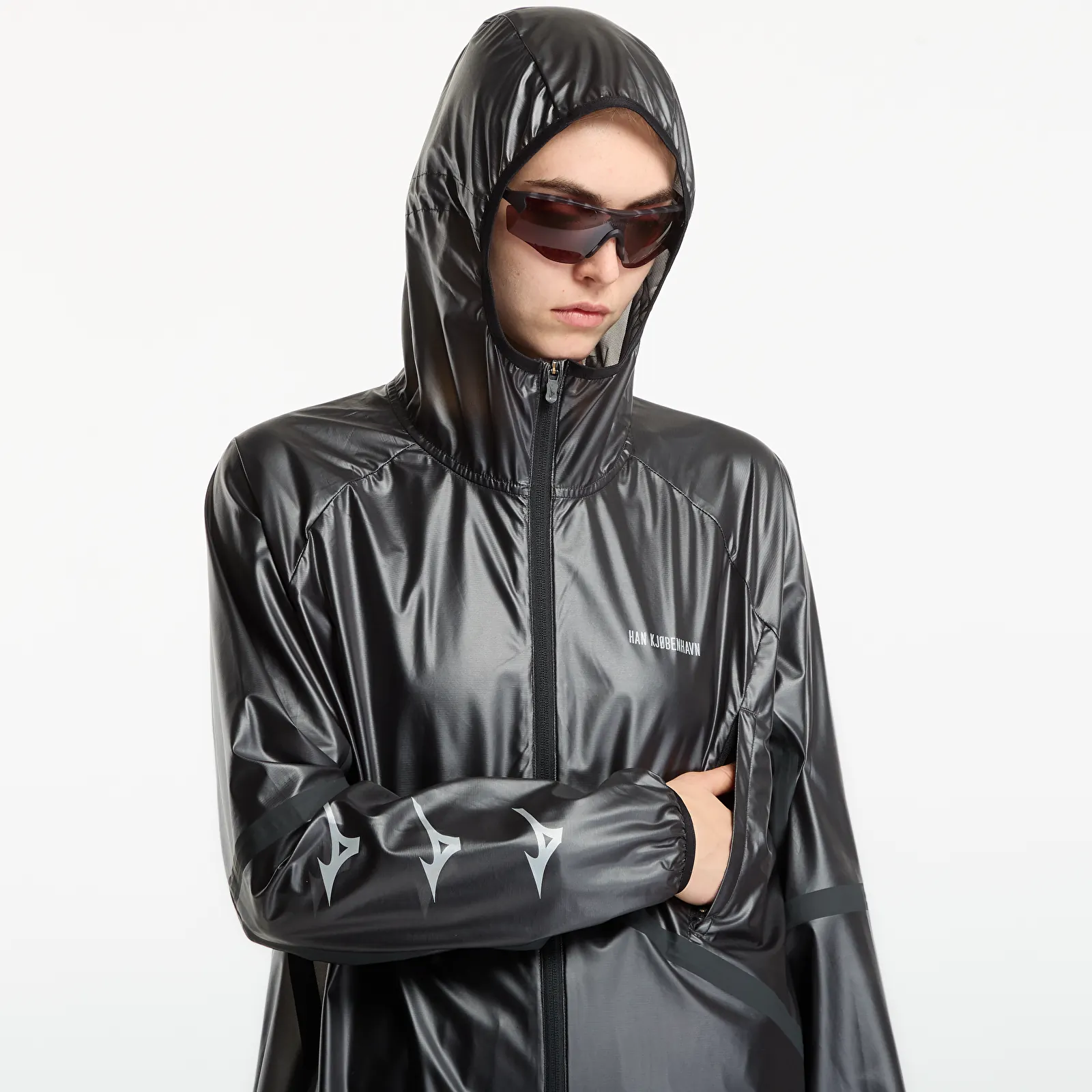 Herrenjacken Mizuno x Han Kjøbenhavn Jacket Matt Black