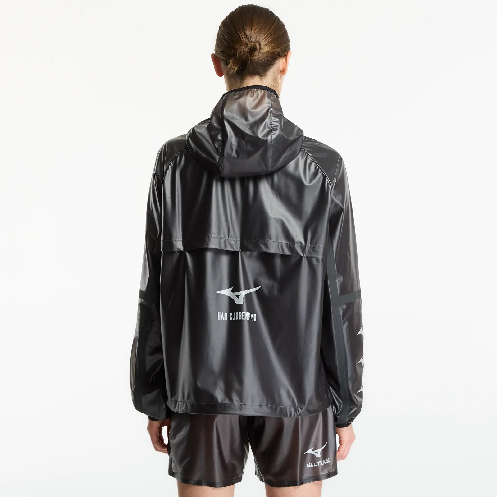 Herrenjacken Mizuno x Han Kjøbenhavn Jacket Matt Black