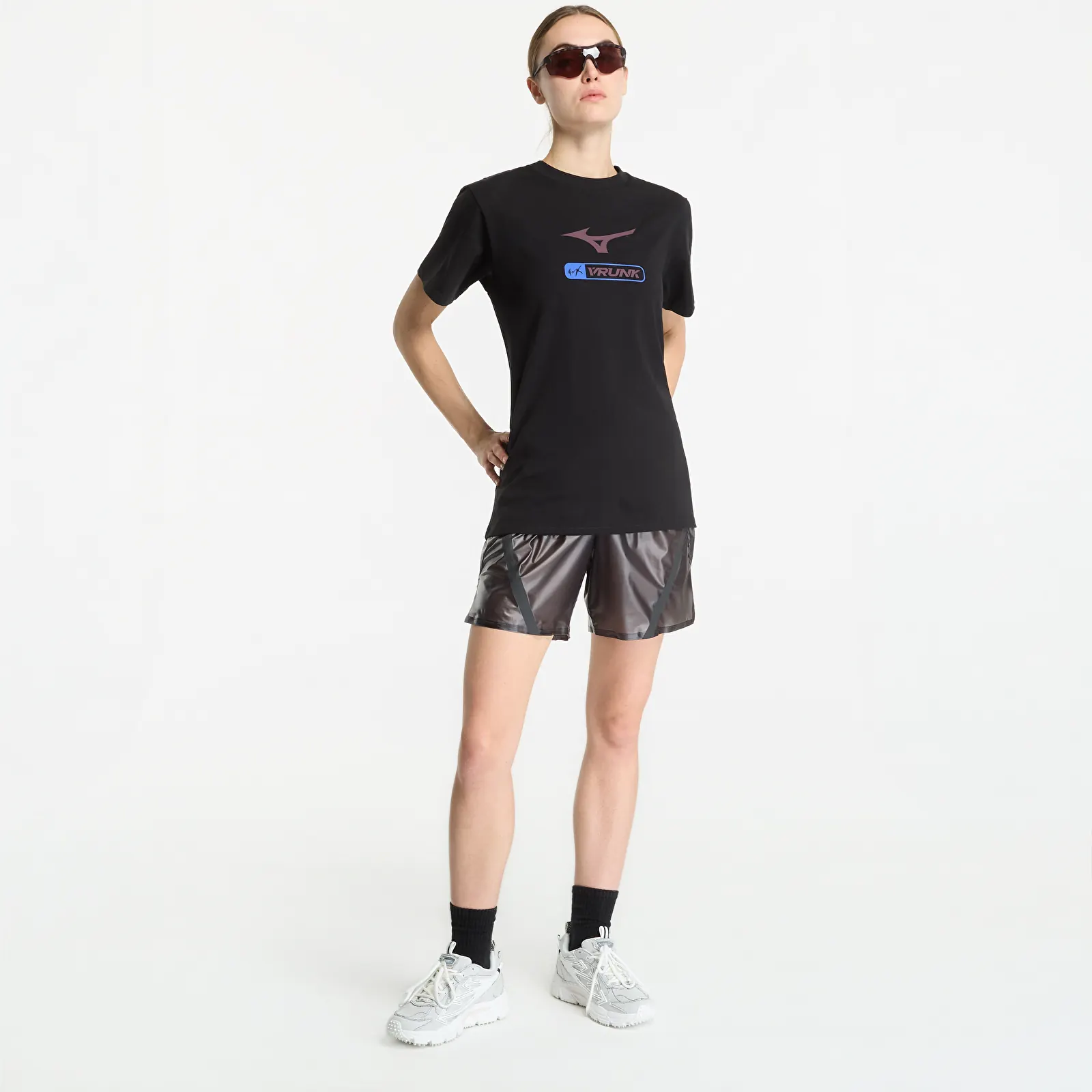 Мужские футболки Mizuno x VRUNK T-shirt Black