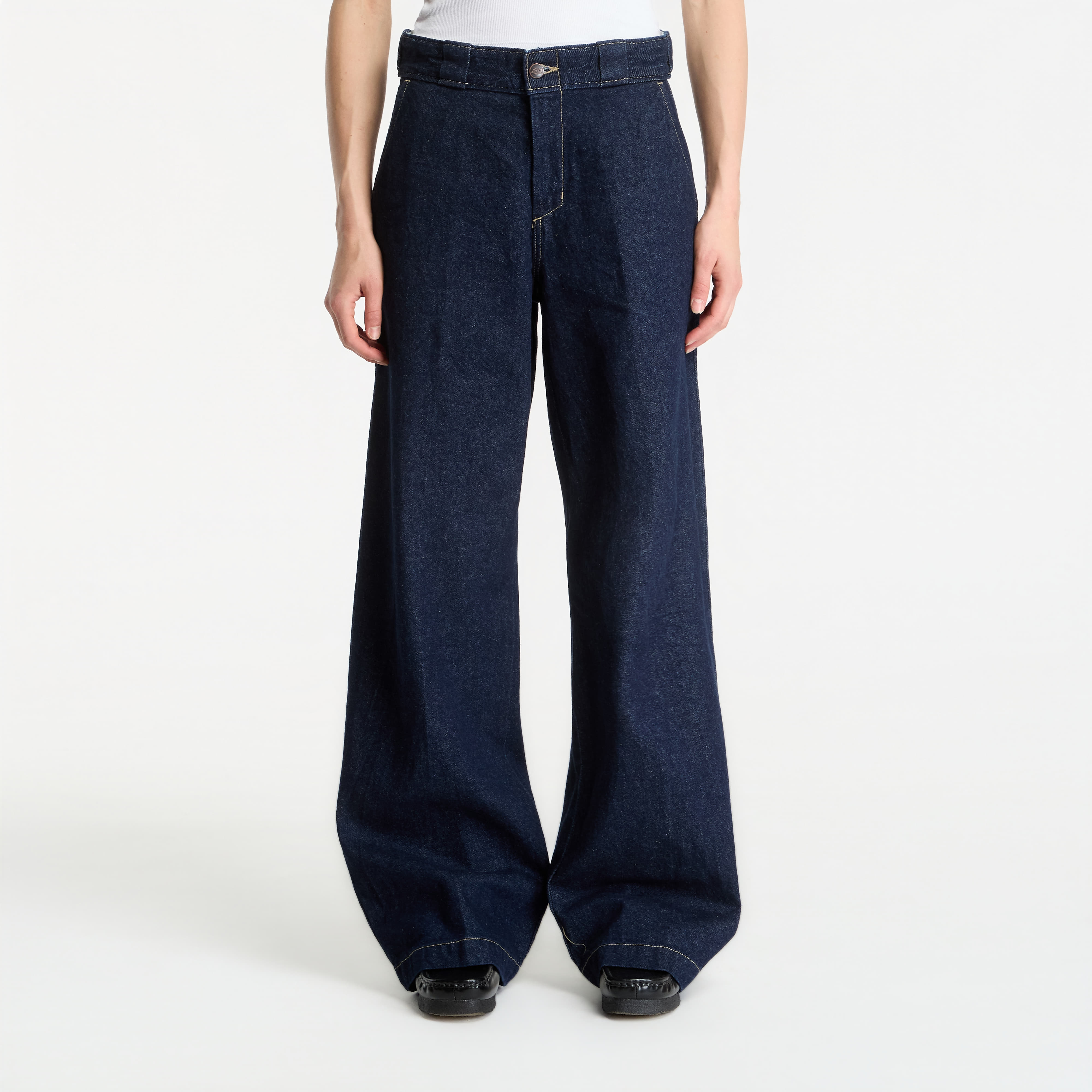 Панталони Dickies Goodsprings Wide Work Jeans Blue W29