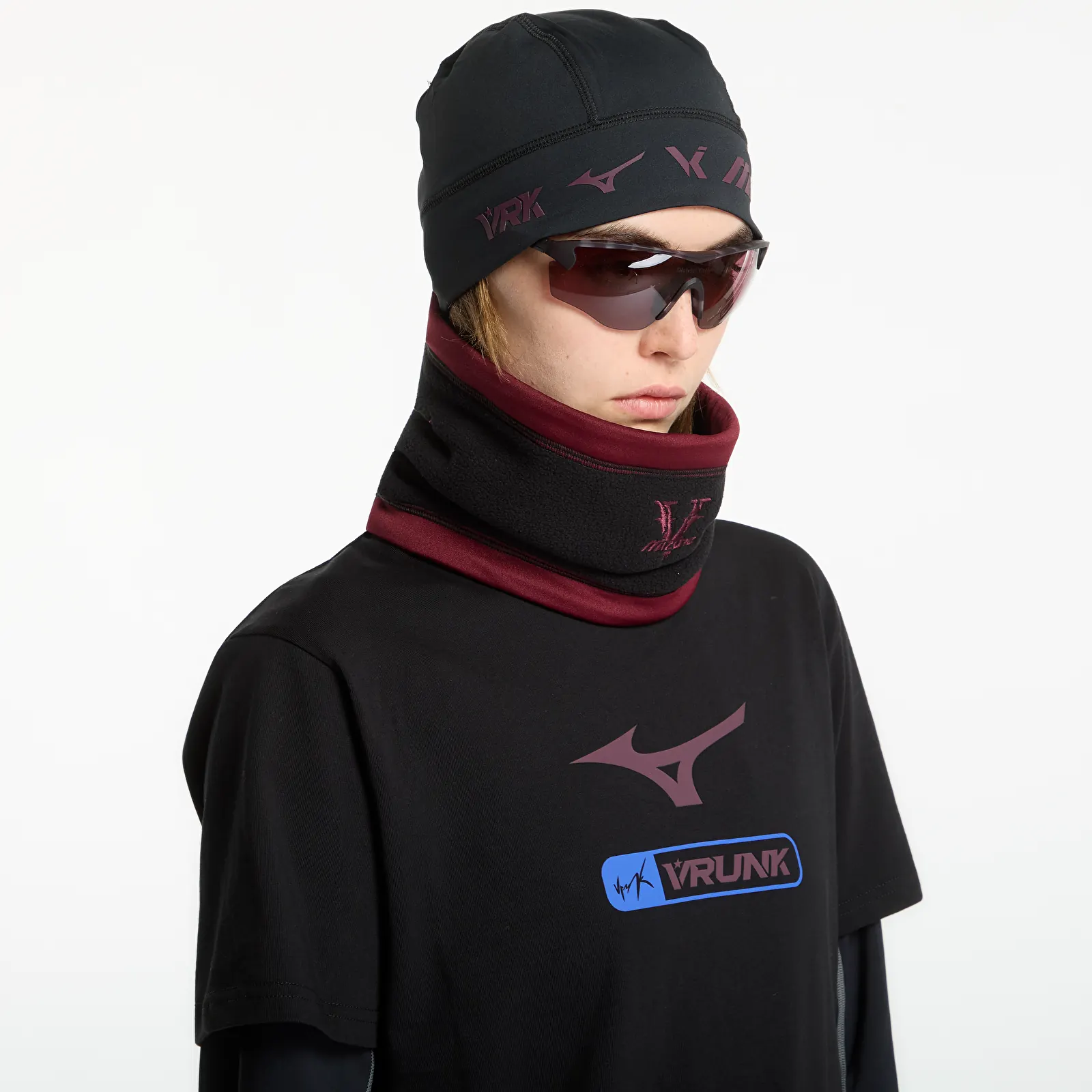 Miesten hatut Mizuno x VRUNK Beanie Black