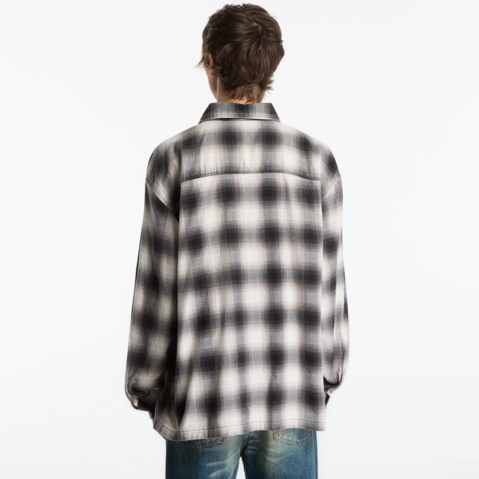 Skjorter for menn Dickies Gulfport Flannel Shirt Black