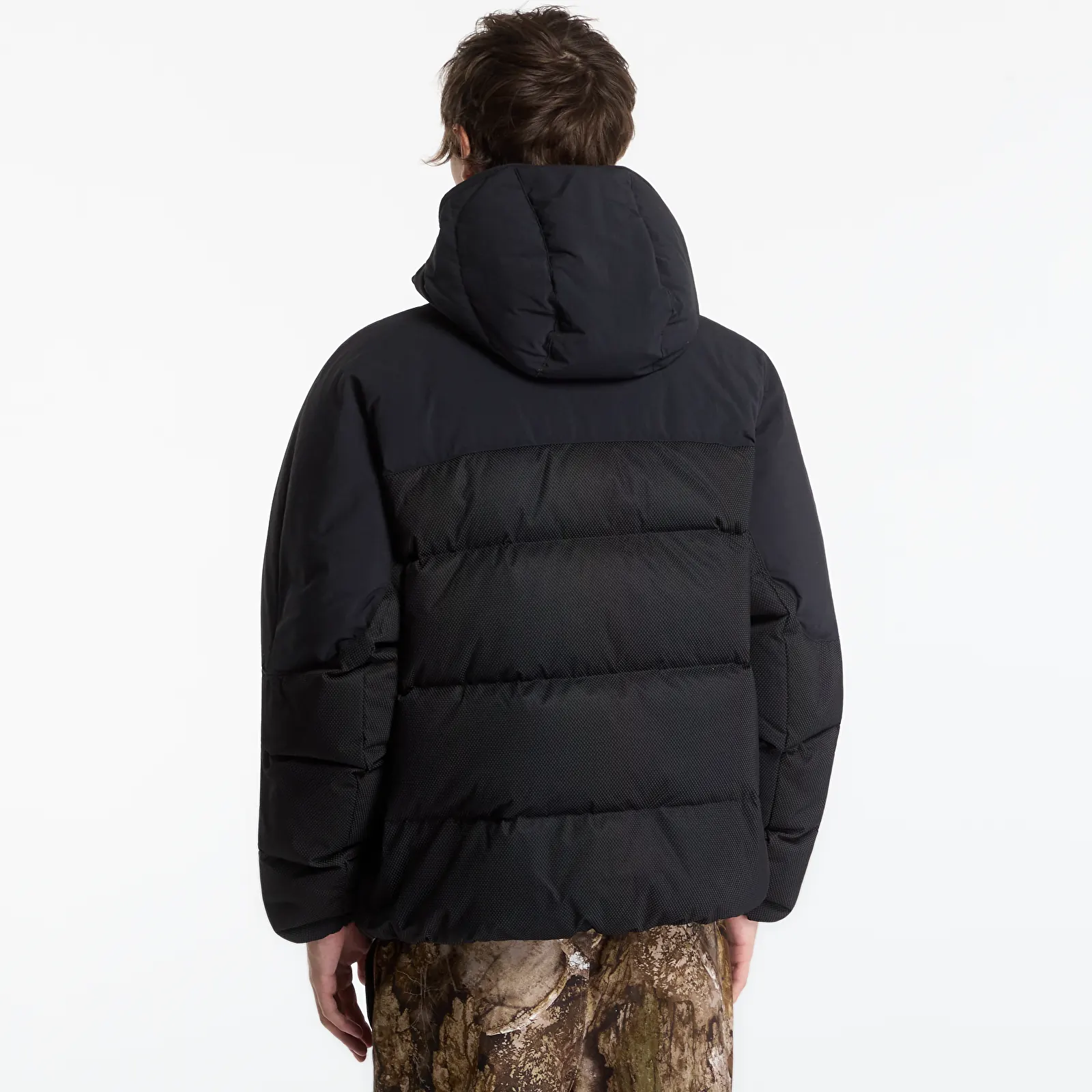 Men's down jackets Jordan Flight Mountainside Puffer Jacket Black/ Celery/ Bright Citron