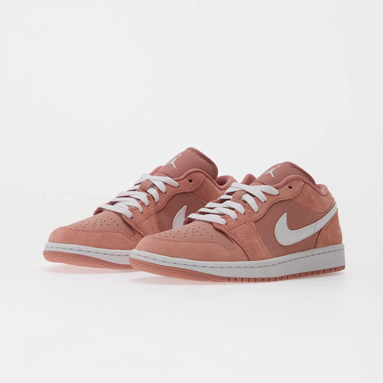 Ženske superge Air Jordan 1 Low Rust Pink/ White-Rust Pink