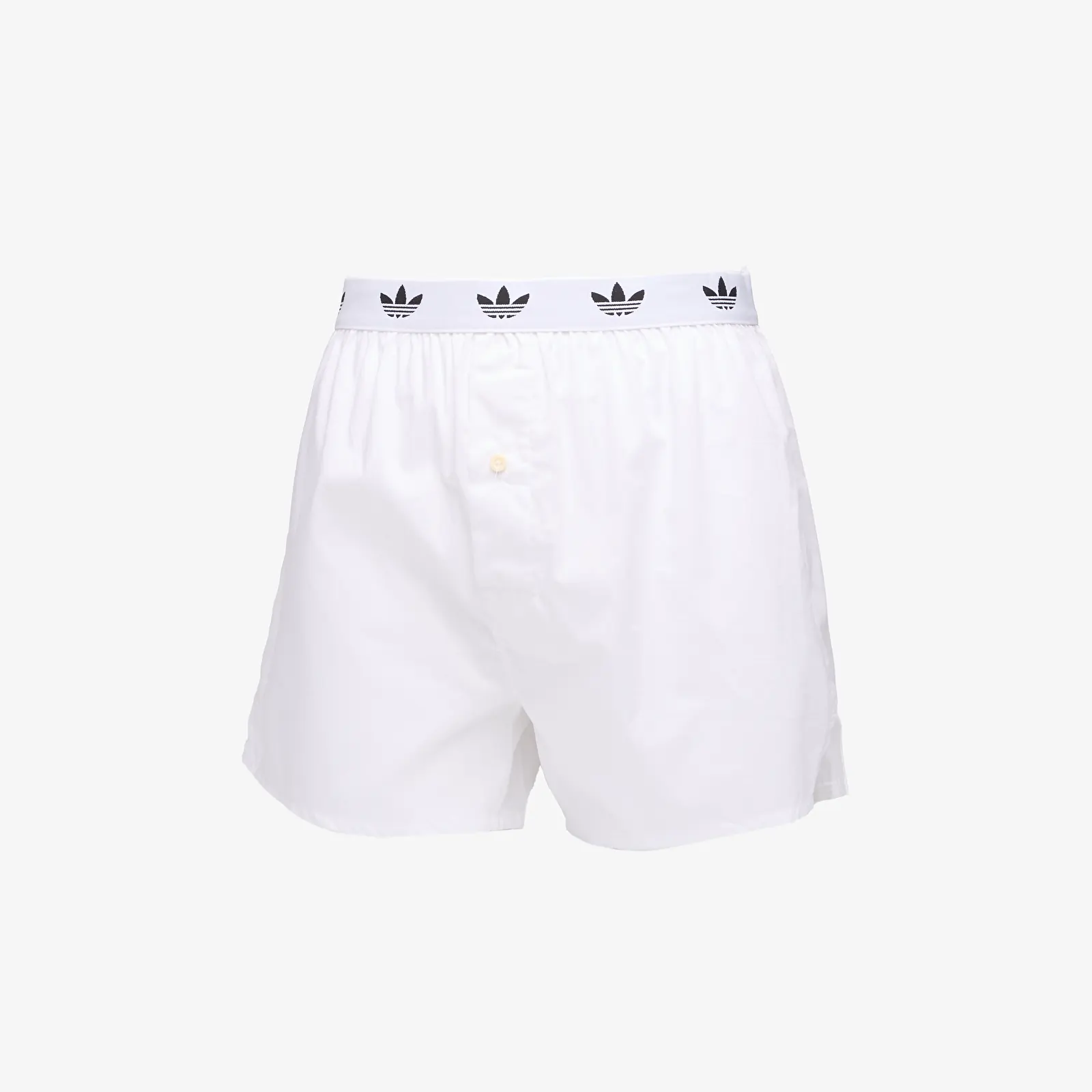 Pantaloncini da uomo adidas Woven Boxer 2-Pack Black/ White