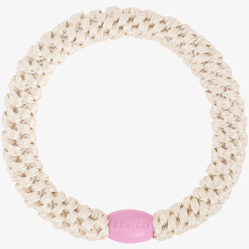 KKNEKKI Ivory pink bead