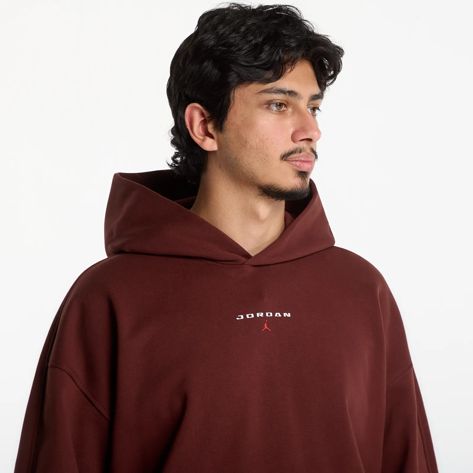 Hoodies voor heren Jordan Flight Fleece Oversized Pullover Hoodie Bronze Eclipse