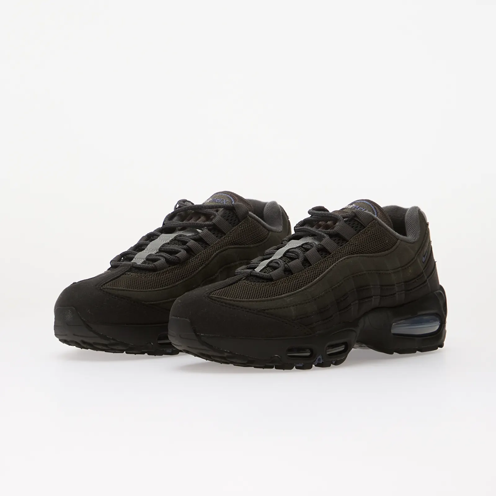Sneakerși pentru bărbați Nike Air Max 95 Big Bubble "OG" Newsprint/ Diffused Blue-Black