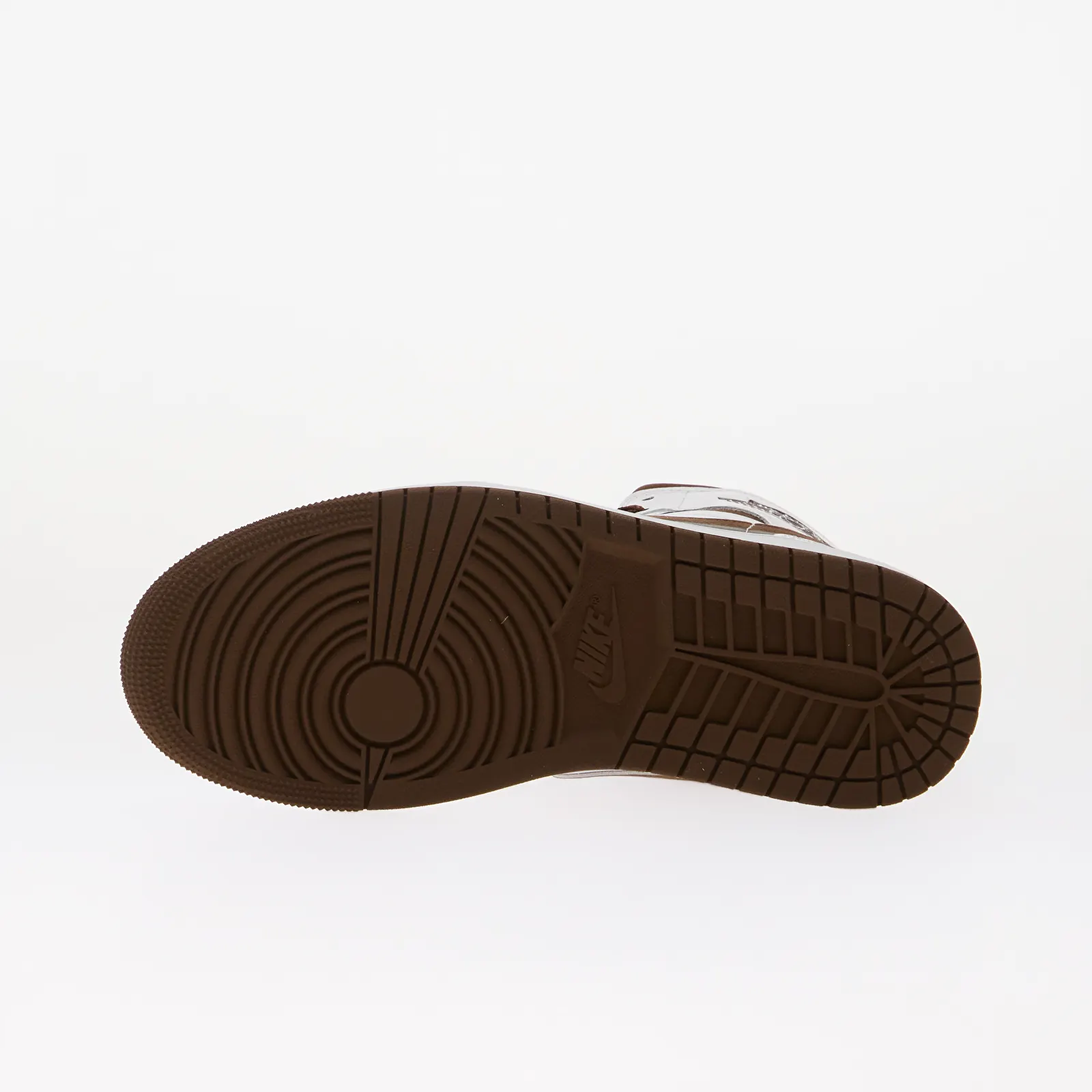 Naisten lenkkarit Air Jordan 1 Mid White/ Cacao Wow-Cacao Wow