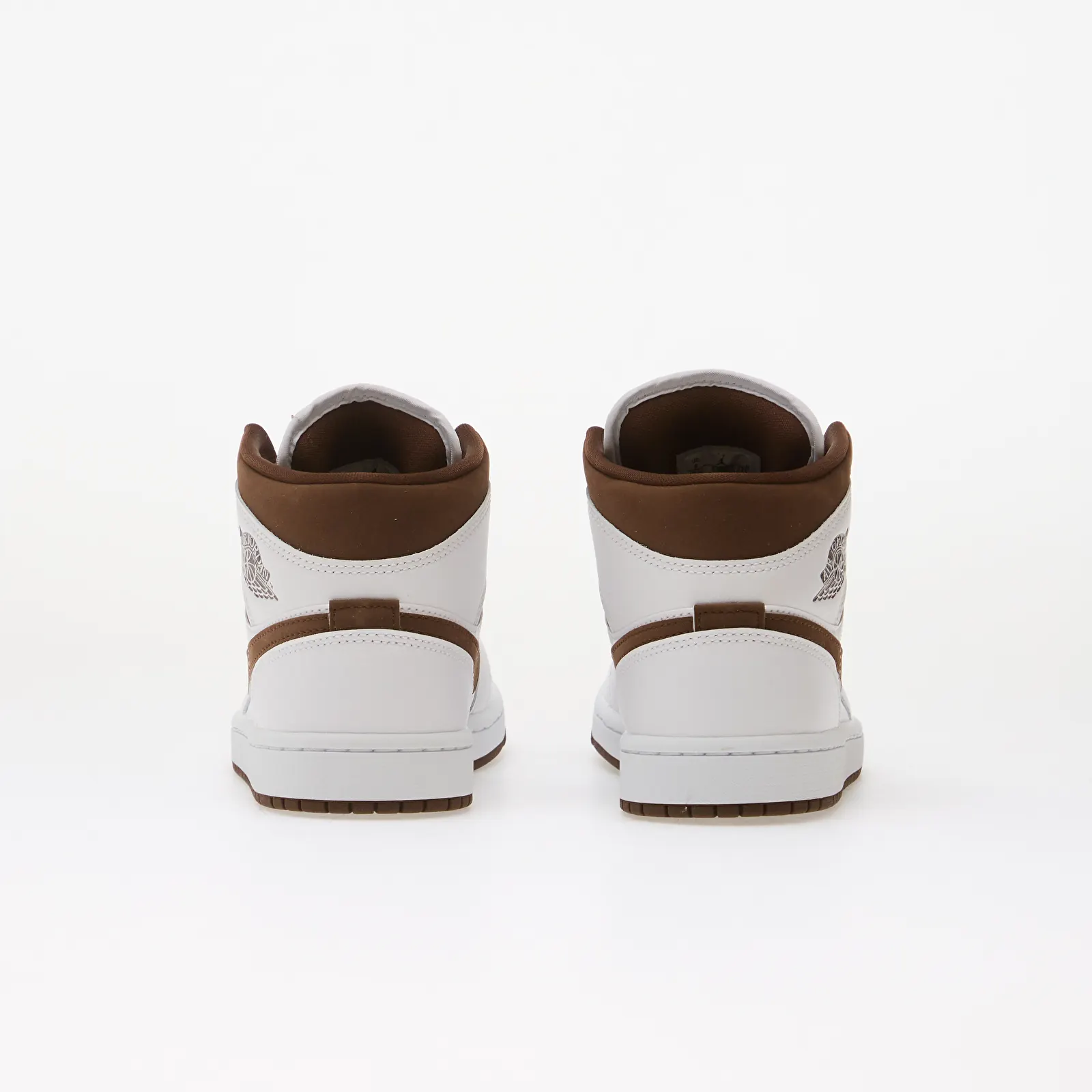 Naisten lenkkarit Air Jordan 1 Mid White/ Cacao Wow-Cacao Wow