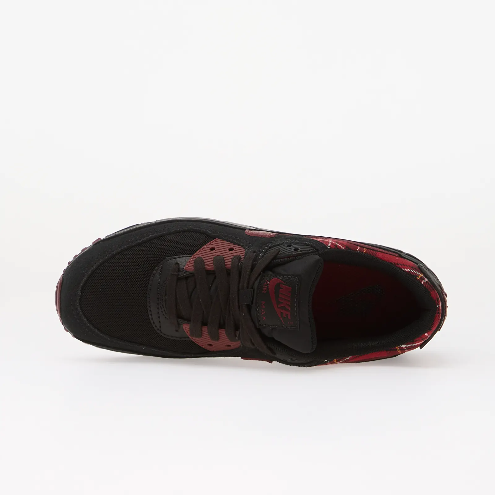 Sneakers donna Nike Air Max 90 "Plaid" Black/ Team Red-Tough Red-Yellow Ochre