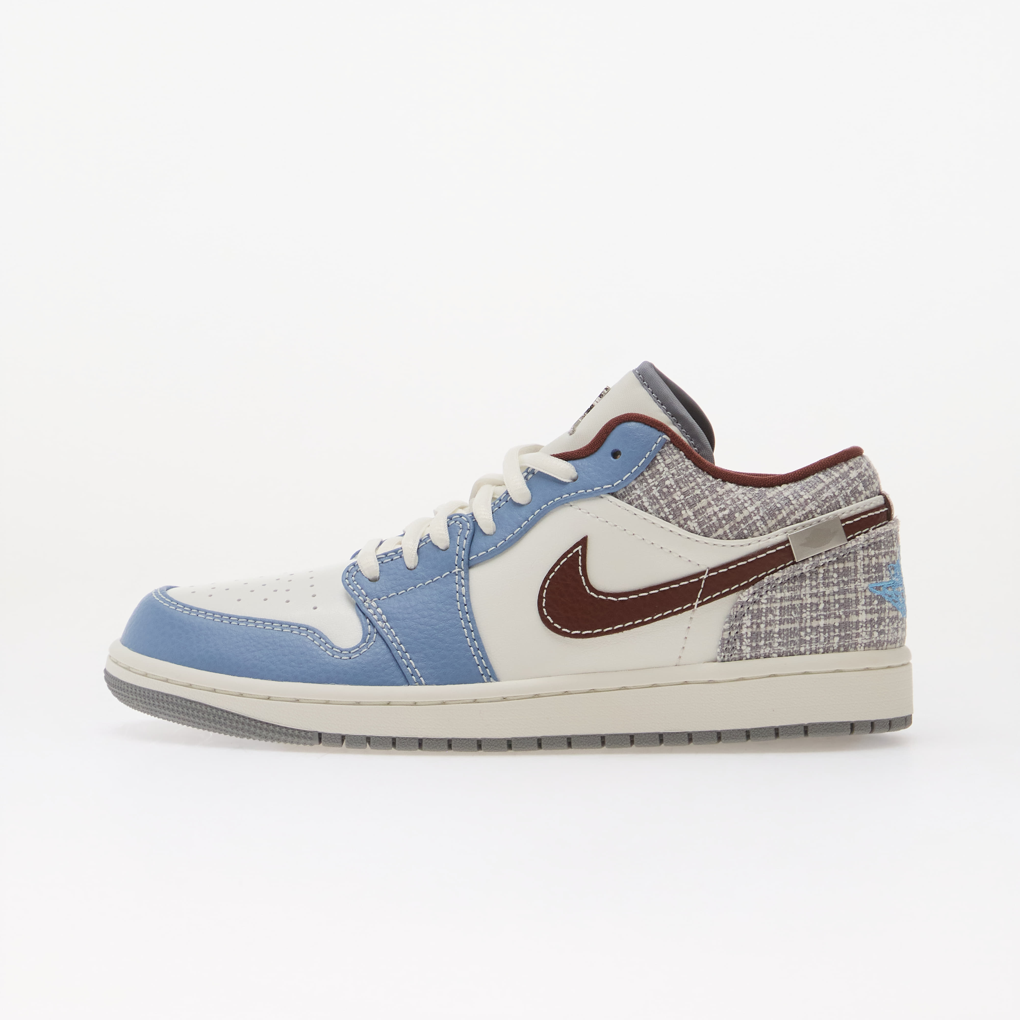 Сникърси Air Jordan 1 Low Summit White/ Light Boulder-Summit White EUR 36