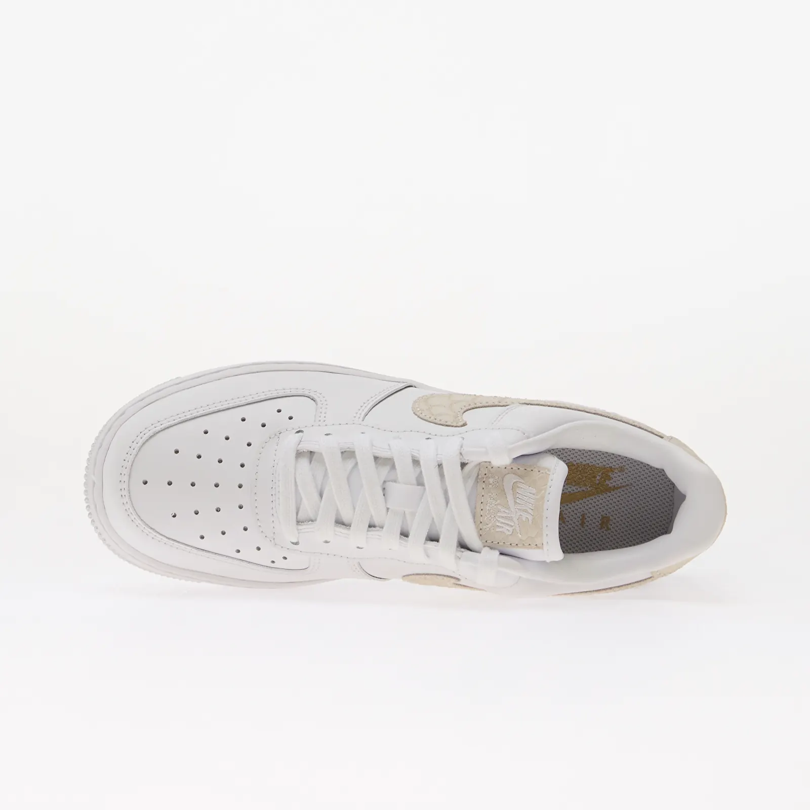 Sneakers donna Nike Air Force 1 '07 White/ White-Metallic Gold