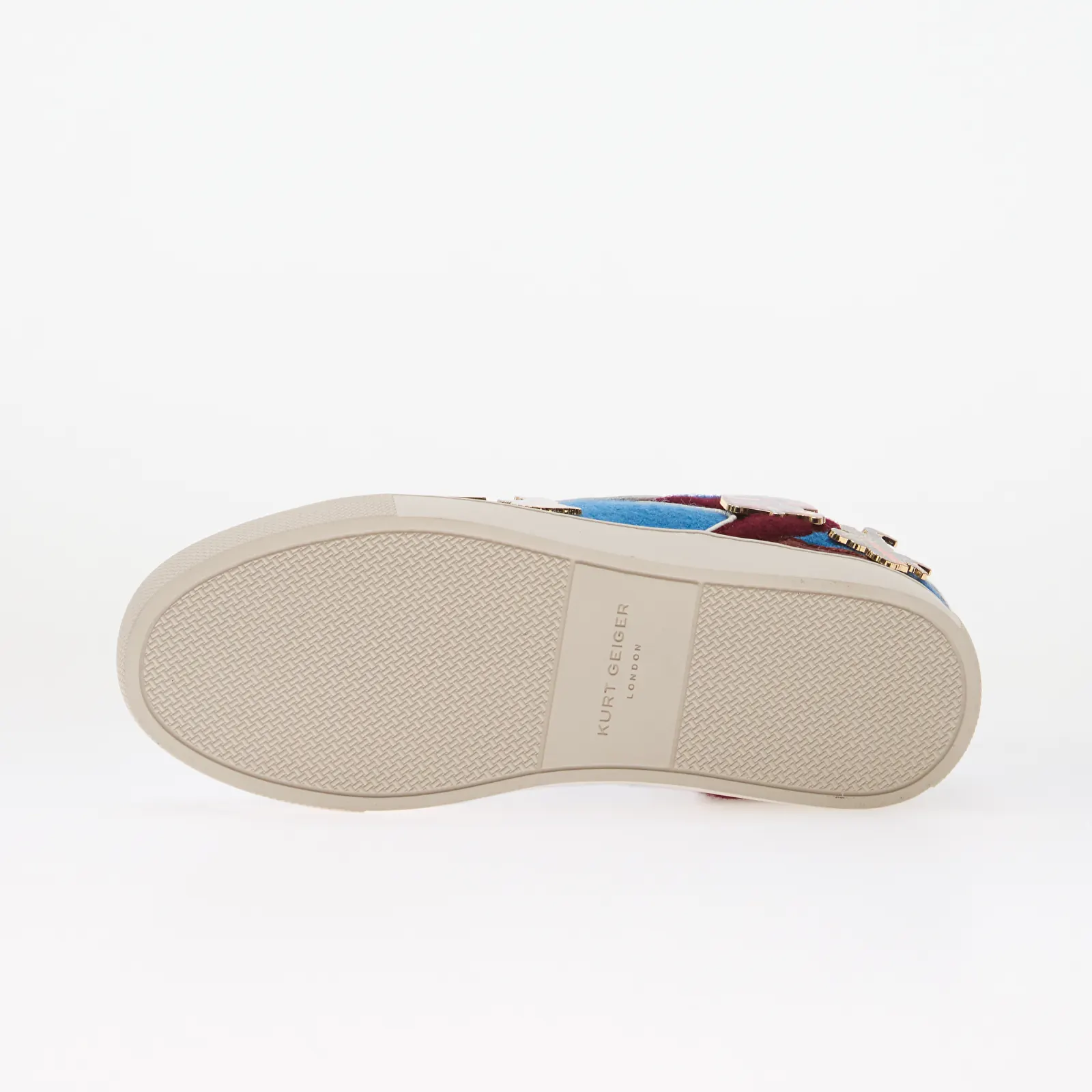 Dámske topánky a tenisky Kurt Geiger Southbank Tag Slim Blue