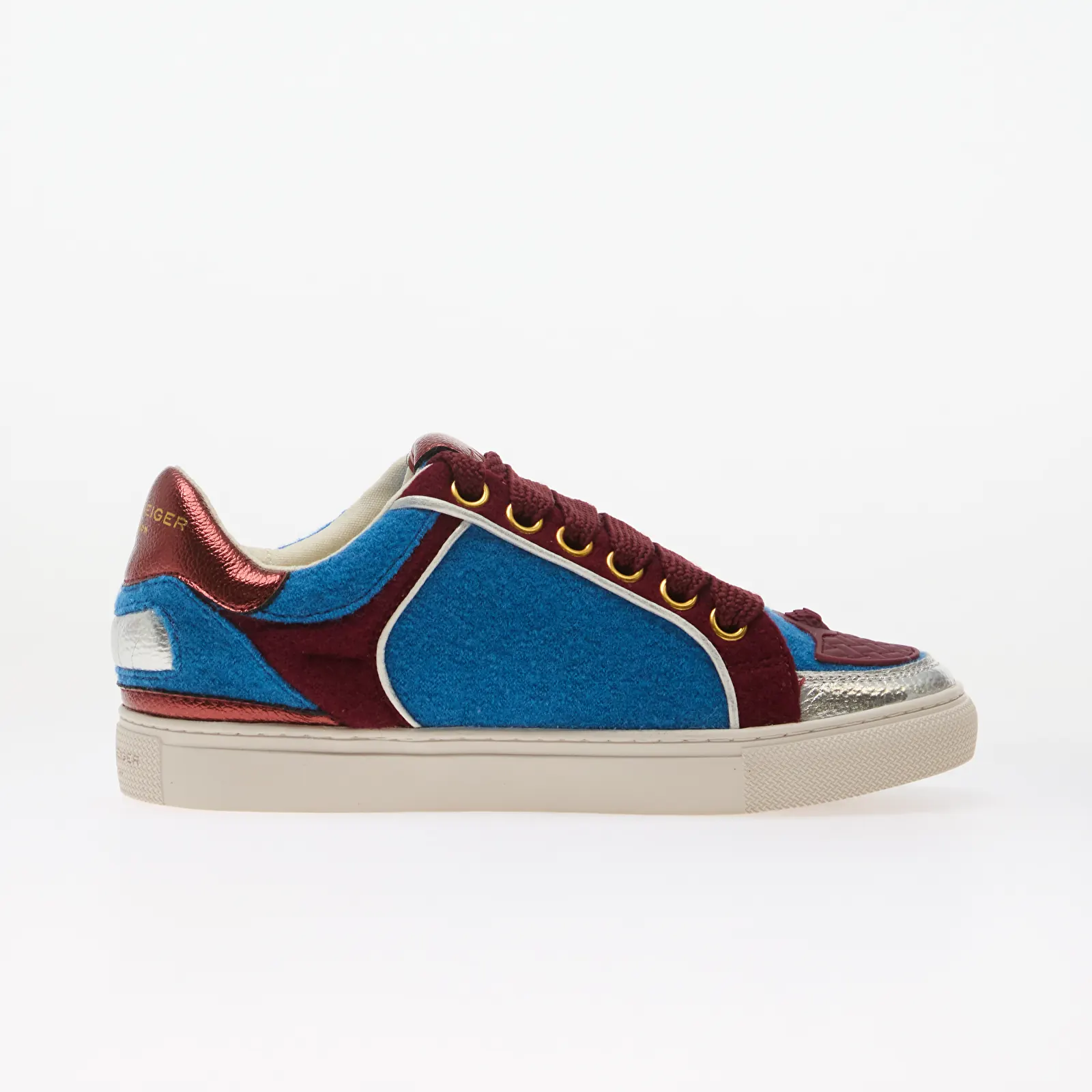 Dámske topánky a tenisky Kurt Geiger Southbank Tag Slim Blue