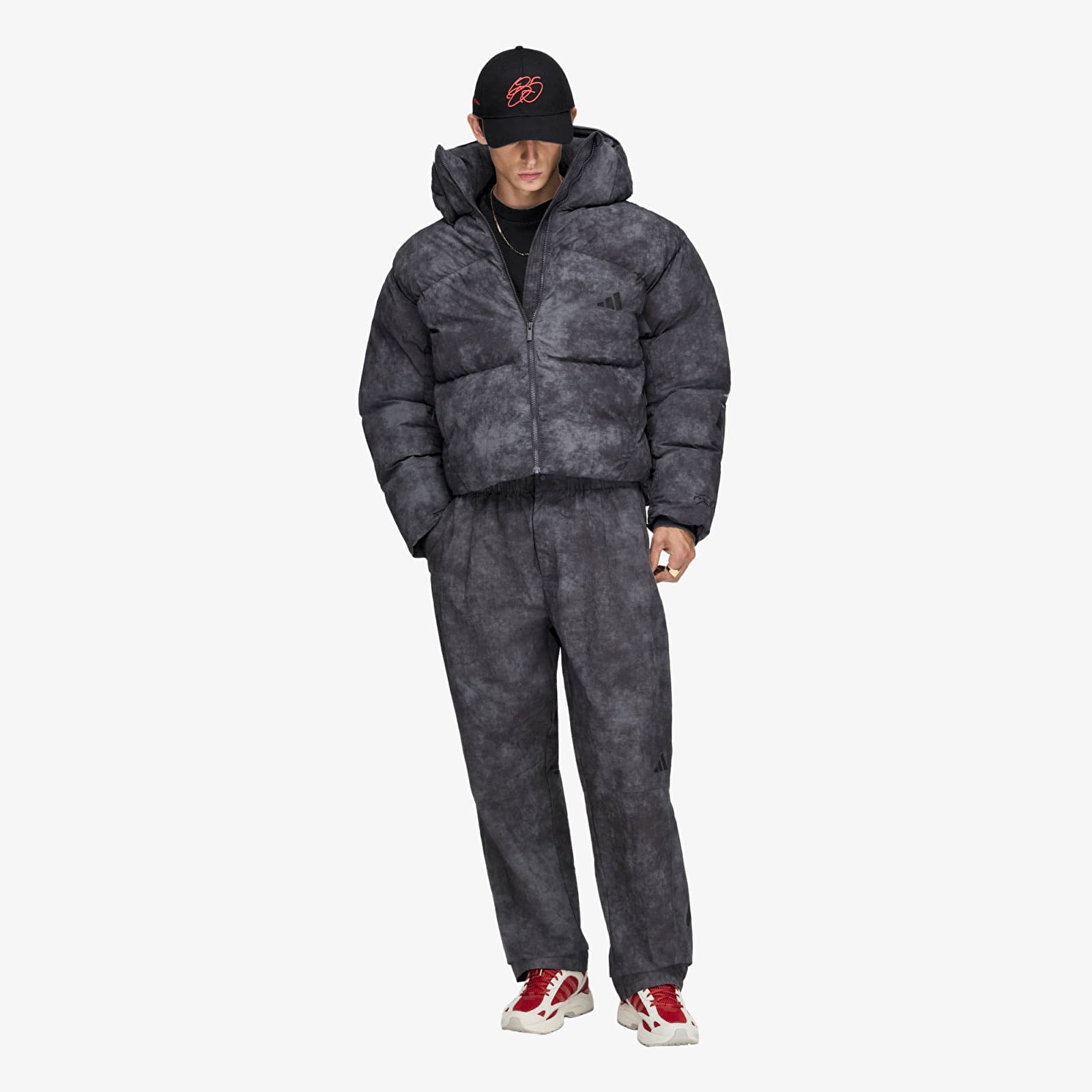 Herenjassen adidas x Tyrrell Winston Z.N.E. Puffer Jacket Utility Black