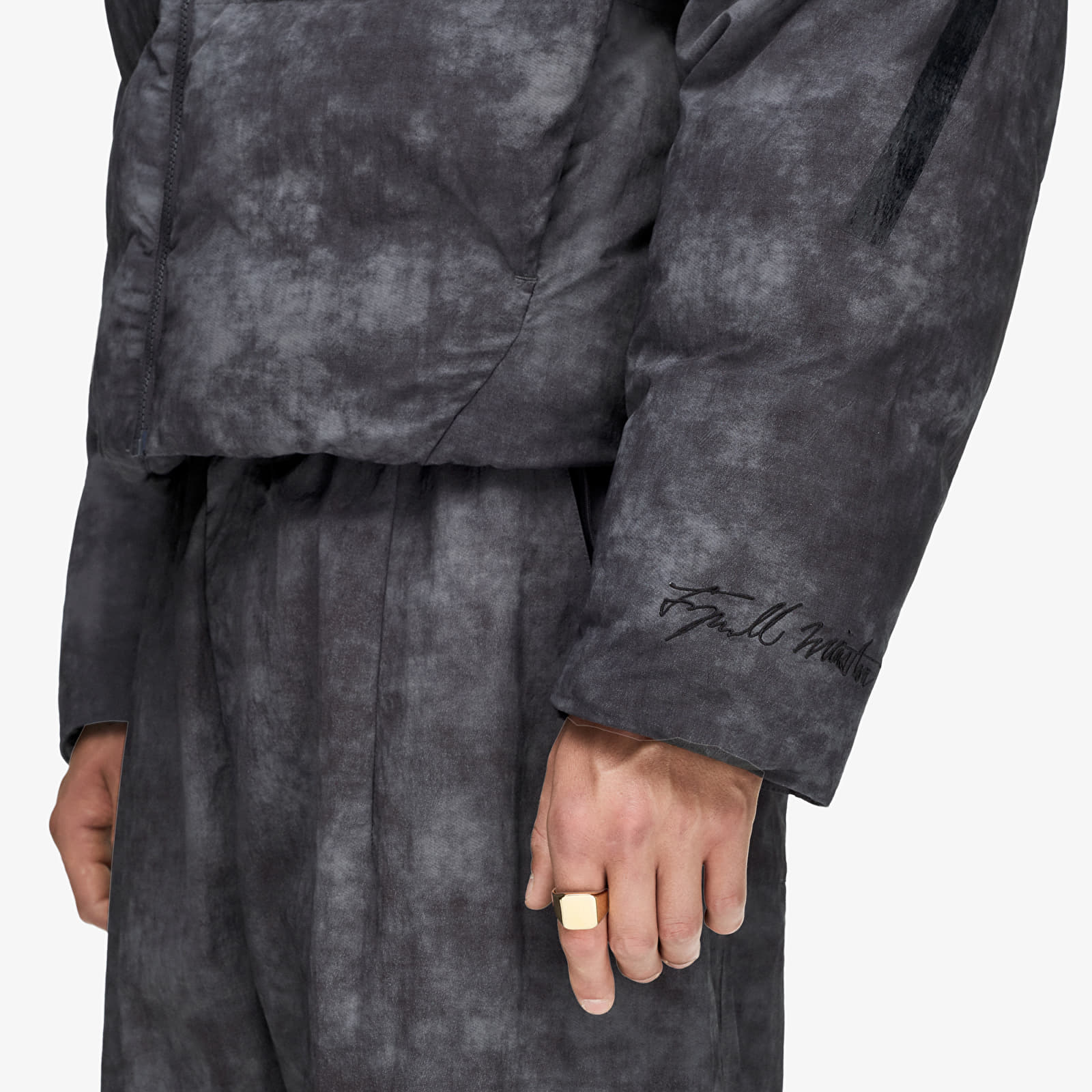 Herenjassen adidas x Tyrrell Winston Z.N.E. Puffer Jacket Utility Black