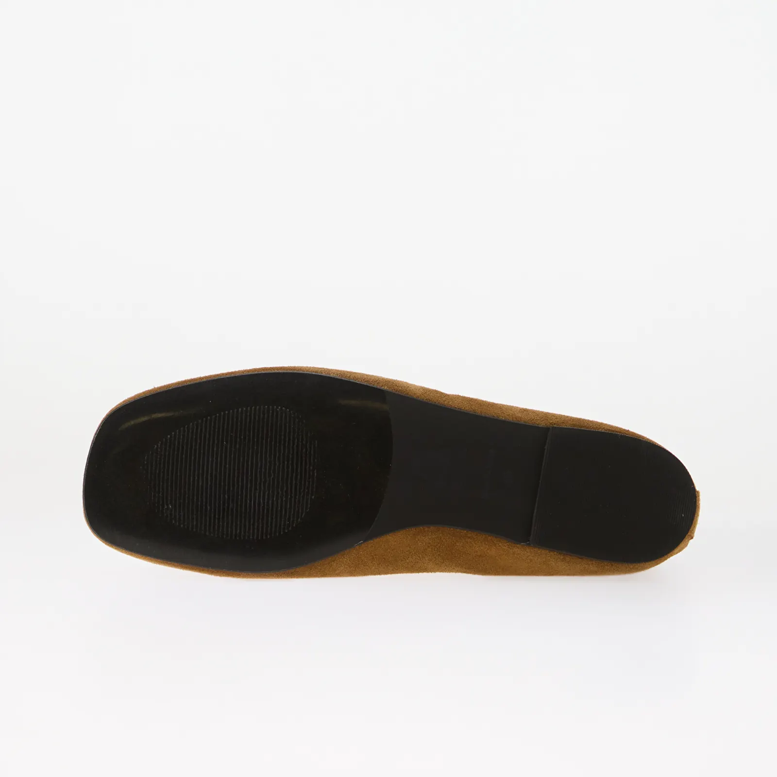 Sneakerși pentru femei Alohas Rosalind Suede Tan Leather Ballet Flats Tan