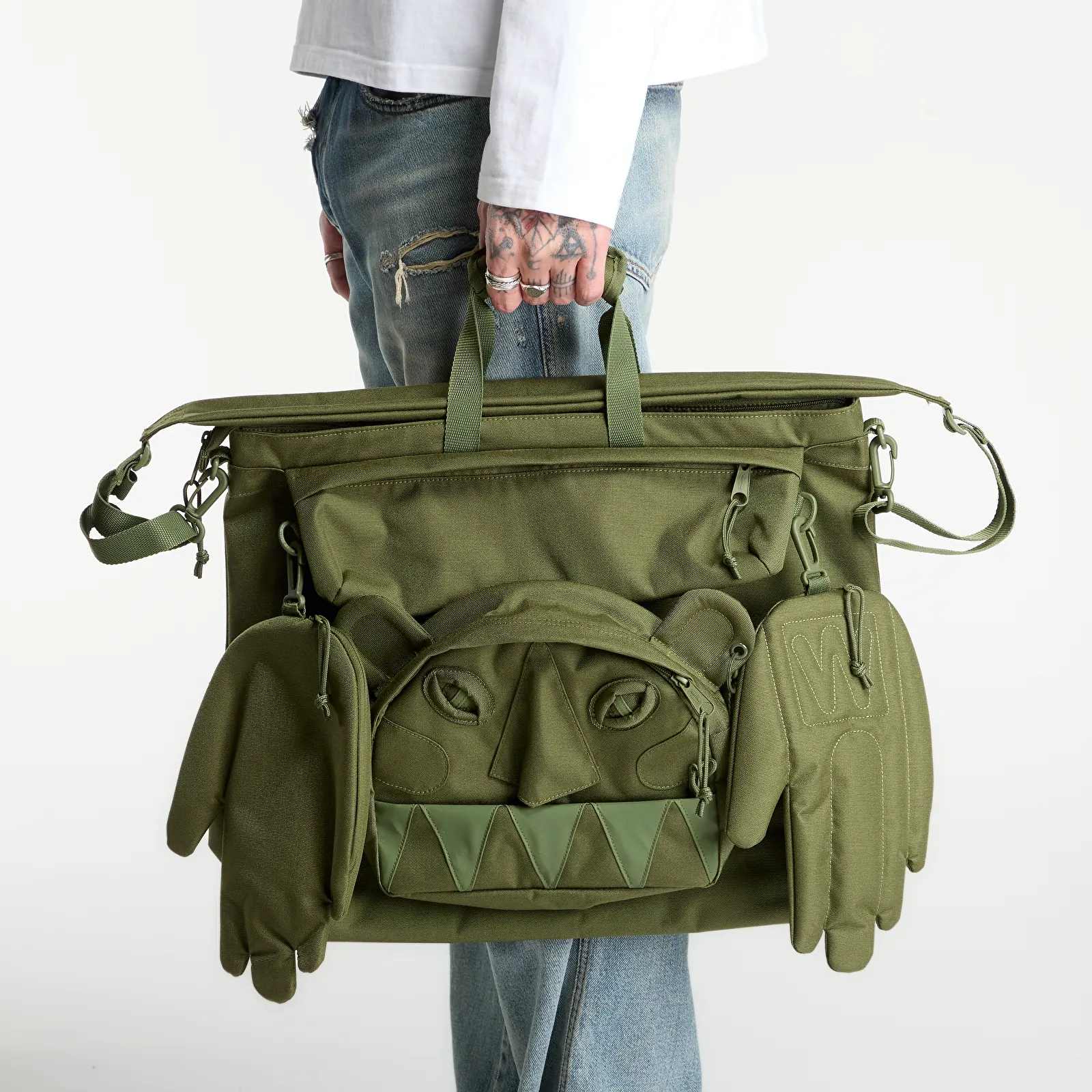 Męskie torby na ramię Eastpak x Walter Van Beirendonck Carry Bag Walter Green