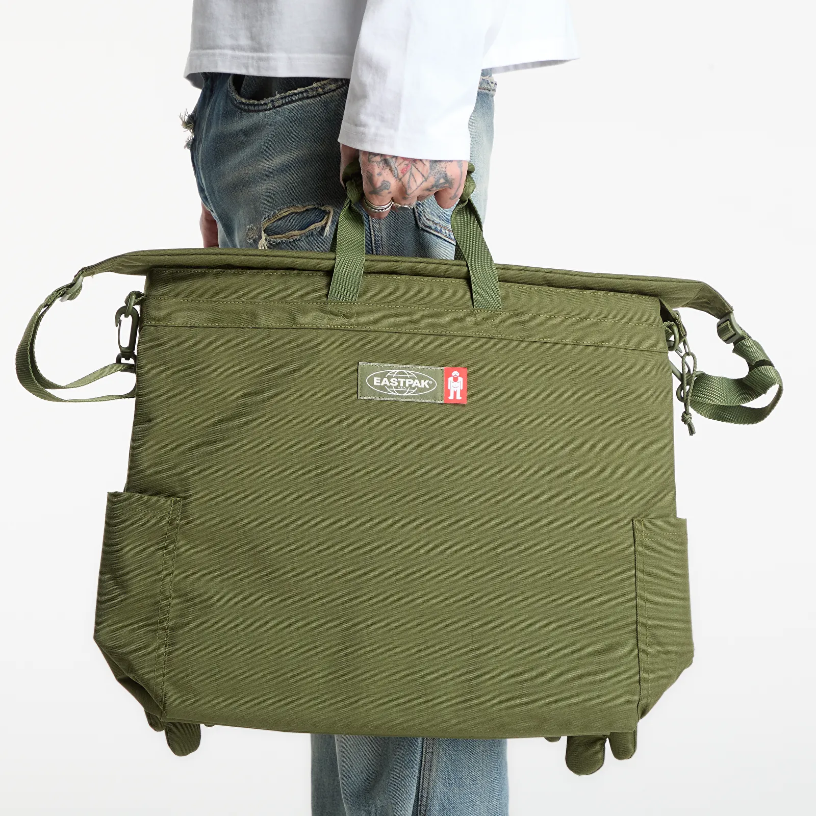 Męskie torby na ramię Eastpak x Walter Van Beirendonck Carry Bag Walter Green