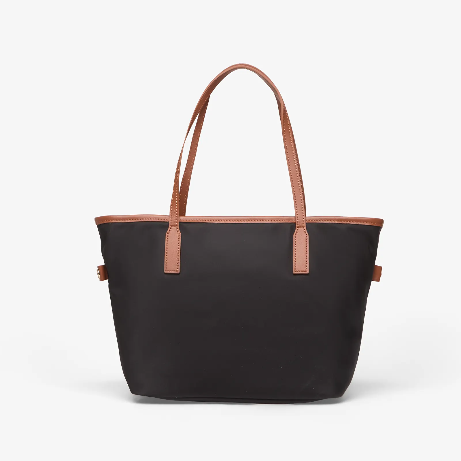 Handtassen MC2 Saint Barth City Bag Mid Nylon Black/ Brown