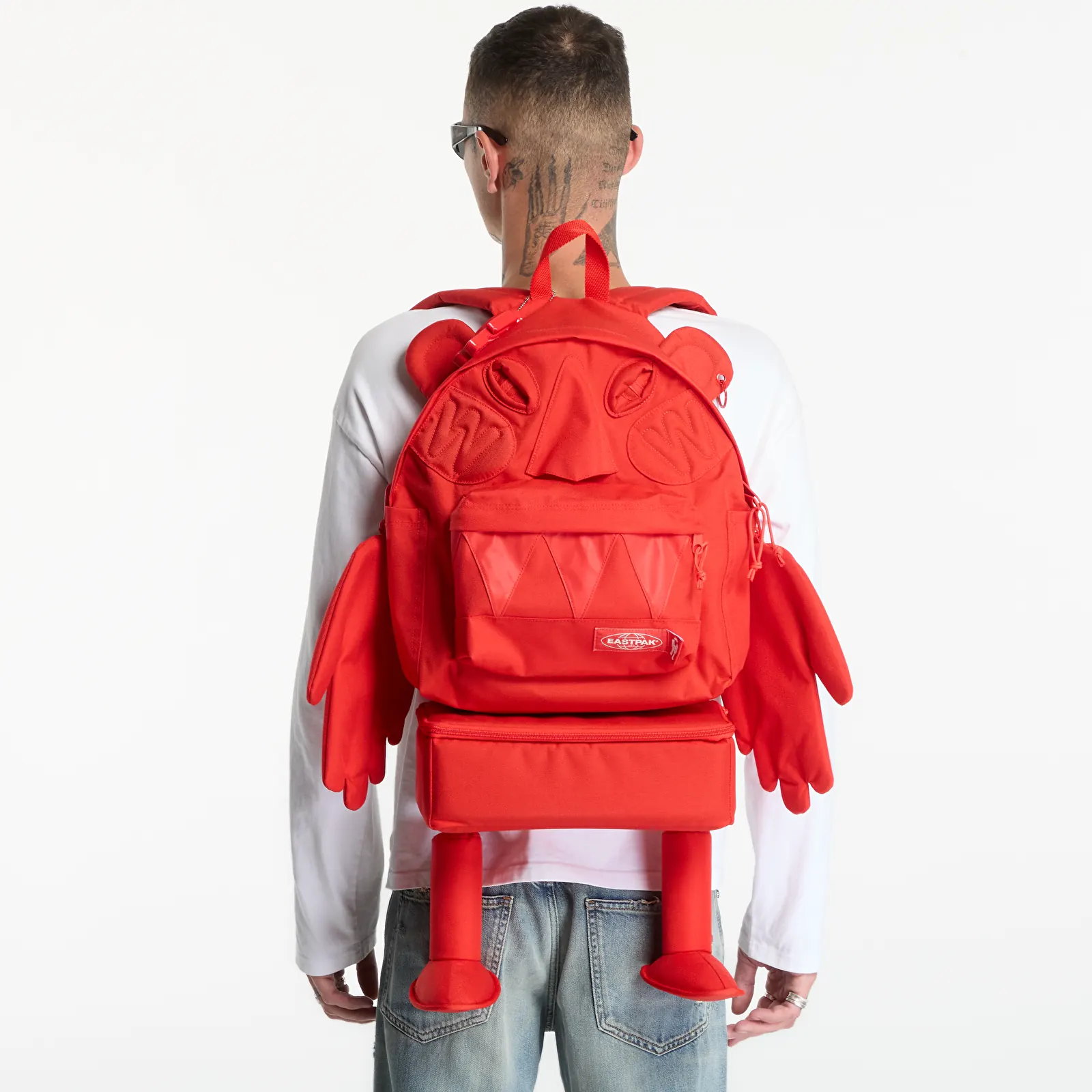 Rucsacuri bărbați Eastpak x Walter Van Beirendonck Pak'r 3057 Backpack Walter Red