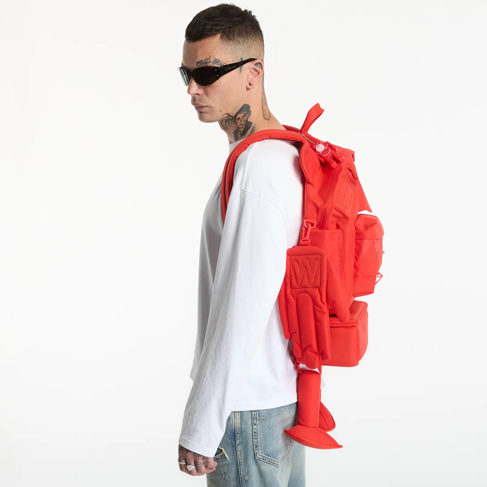 Rucsacuri bărbați Eastpak x Walter Van Beirendonck Pak'r 3057 Backpack Walter Red