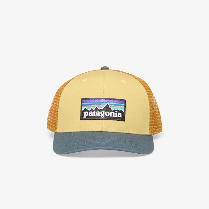 Cap Patagonia P-6 Logo Trucker Hat Lynx Tan