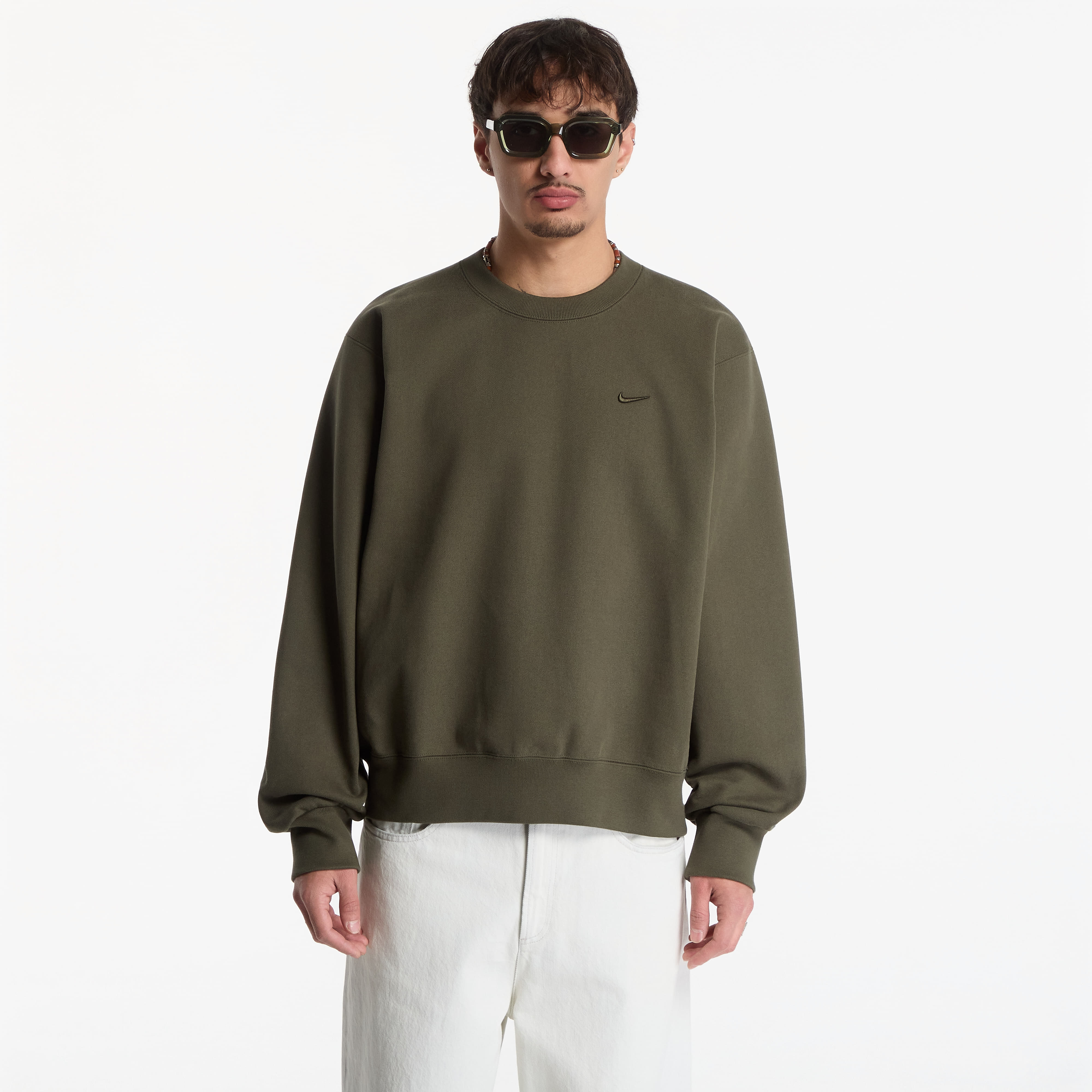 Суитшърт Nike Energy Fleece Crew-Neck Sweatshirt Cargo Khaki L