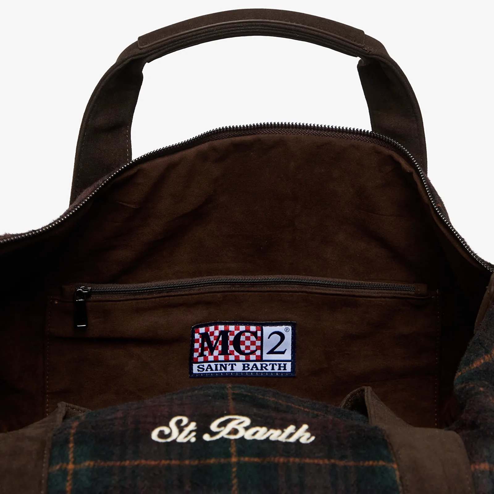 Umhängetaschen MC2 Saint Barth Jetleg Wool Duffle Bag Tartan