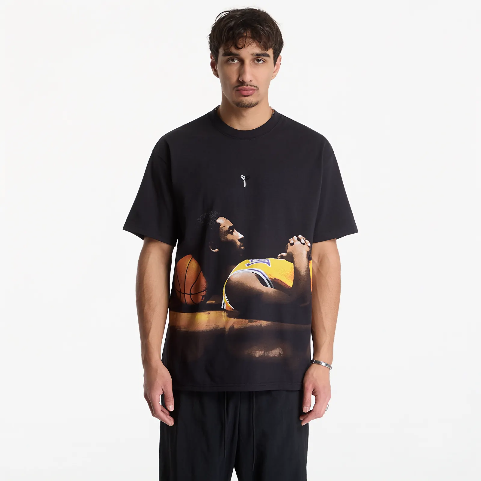 Camisetas de hombre Nike Kobe Basketball T-Shirt Black