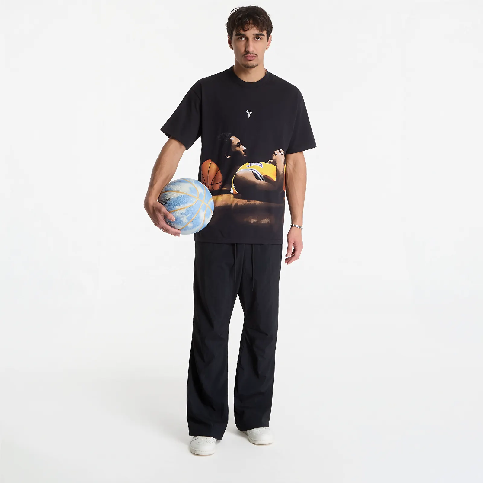 Camisetas de hombre Nike Kobe Basketball T-Shirt Black