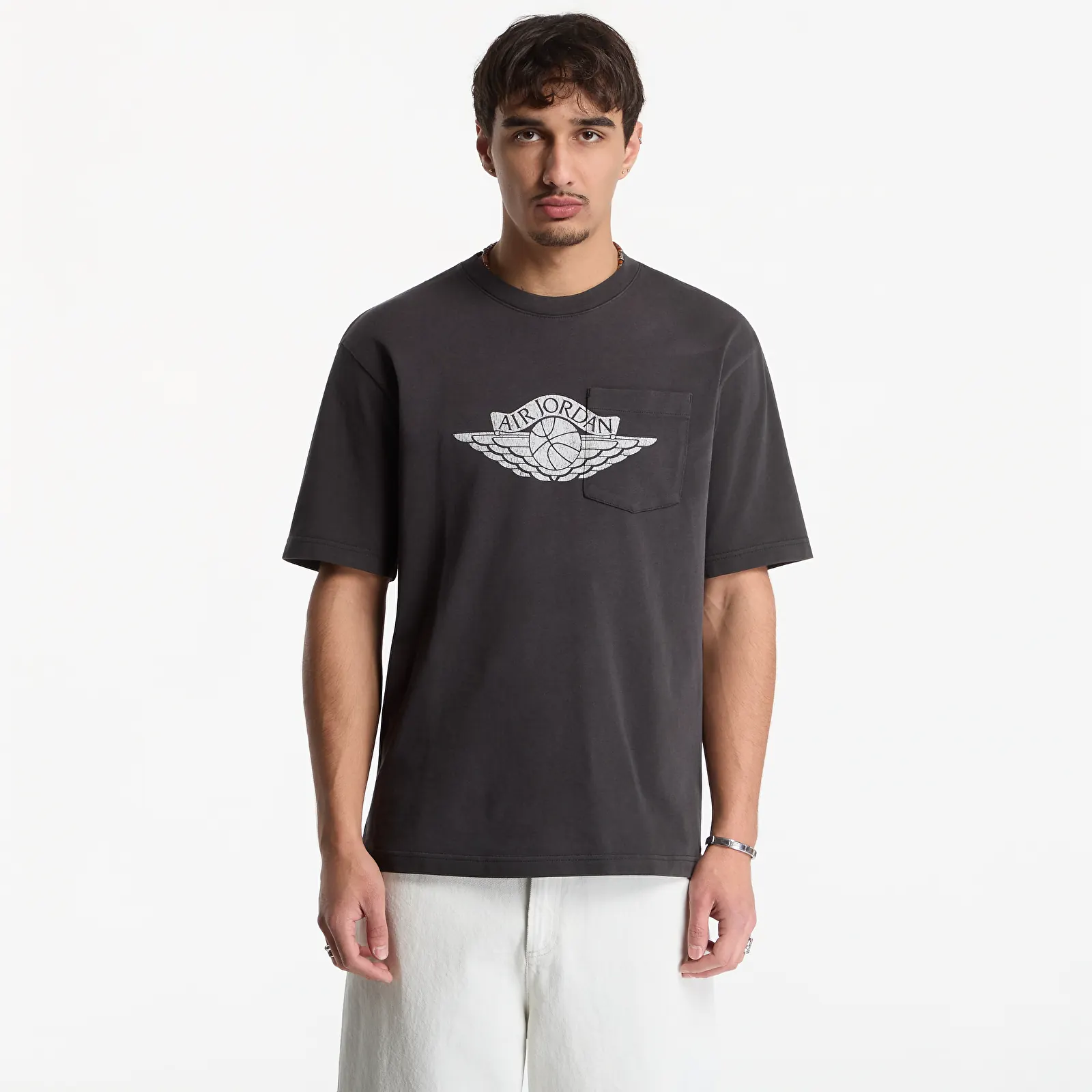 Férfi pólok Jordan Flight Essentials Men's Pocket T-Shirt Night Forest/ Sail