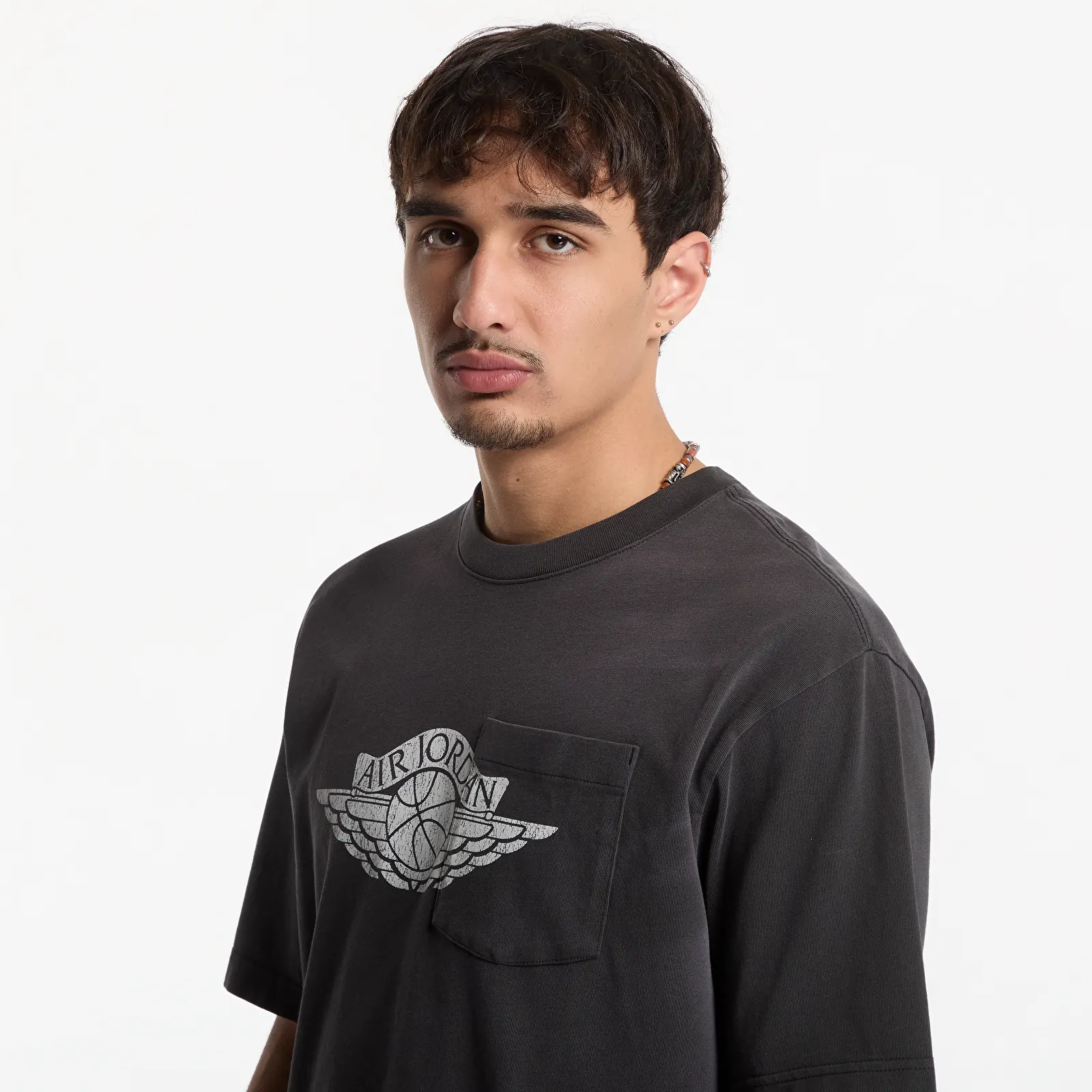 Férfi pólok Jordan Flight Essentials Men's Pocket T-Shirt Night Forest/ Sail