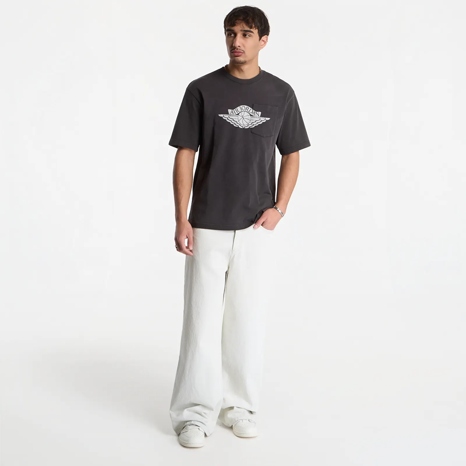 Férfi pólok Jordan Flight Essentials Men's Pocket T-Shirt Night Forest/ Sail