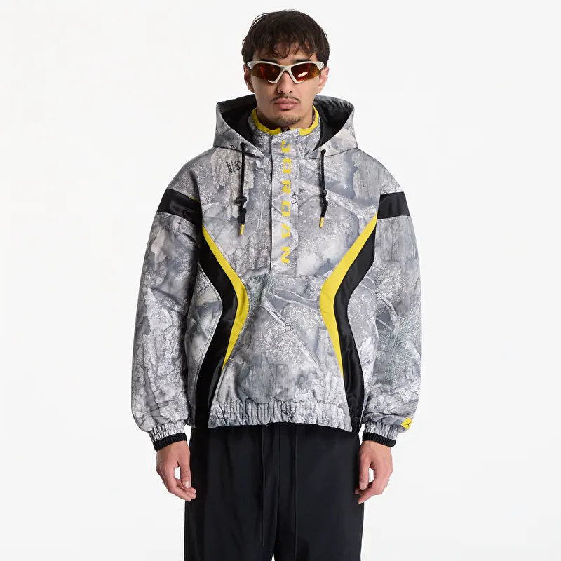 Bunda Jordan Brooklyn Realtree Jacket White/ Black/ Bright Citron