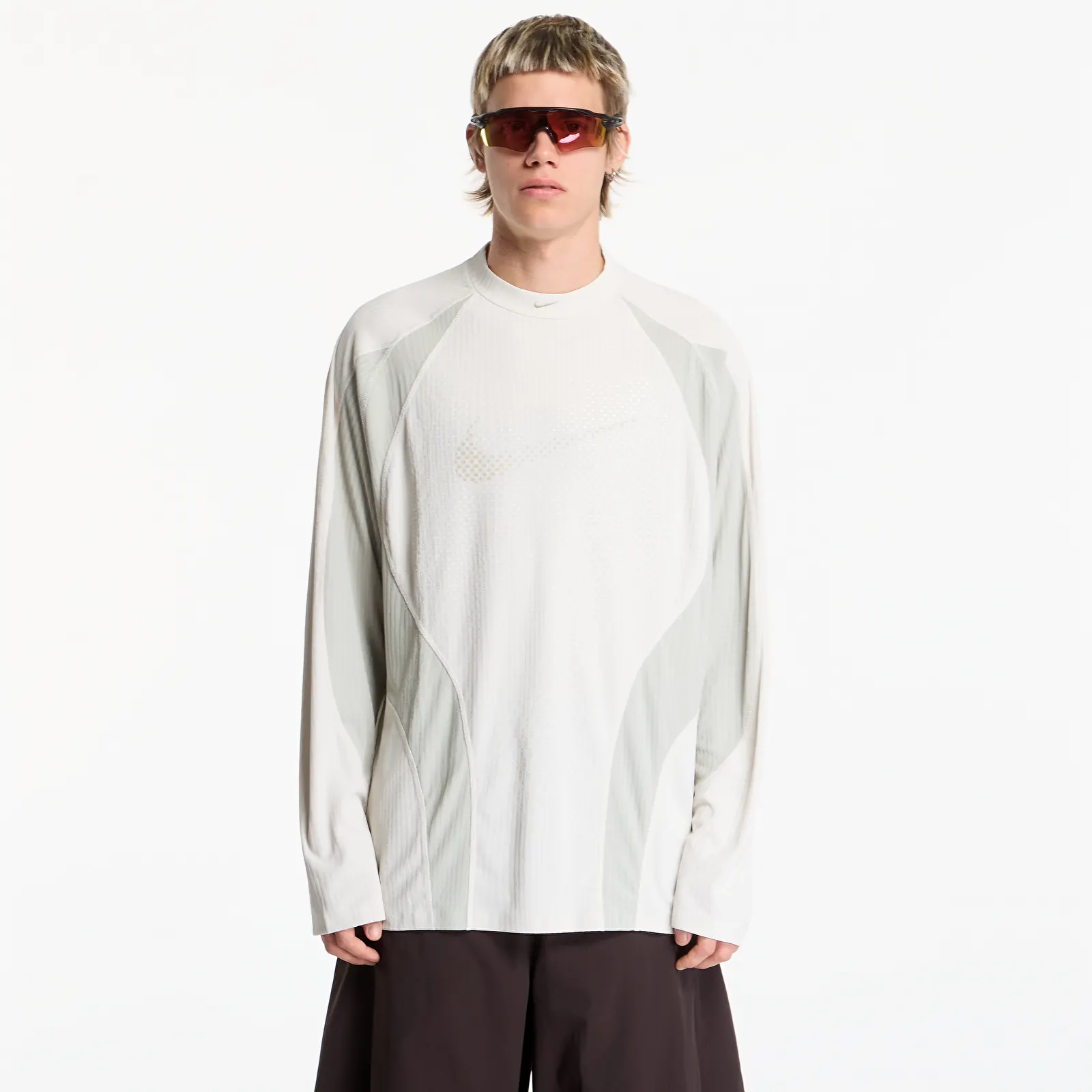 Trikots für Männer Nike Tech Dri-FIT ADV Jersey Light Bone/ Spruce Fog/ Spruce Fog
