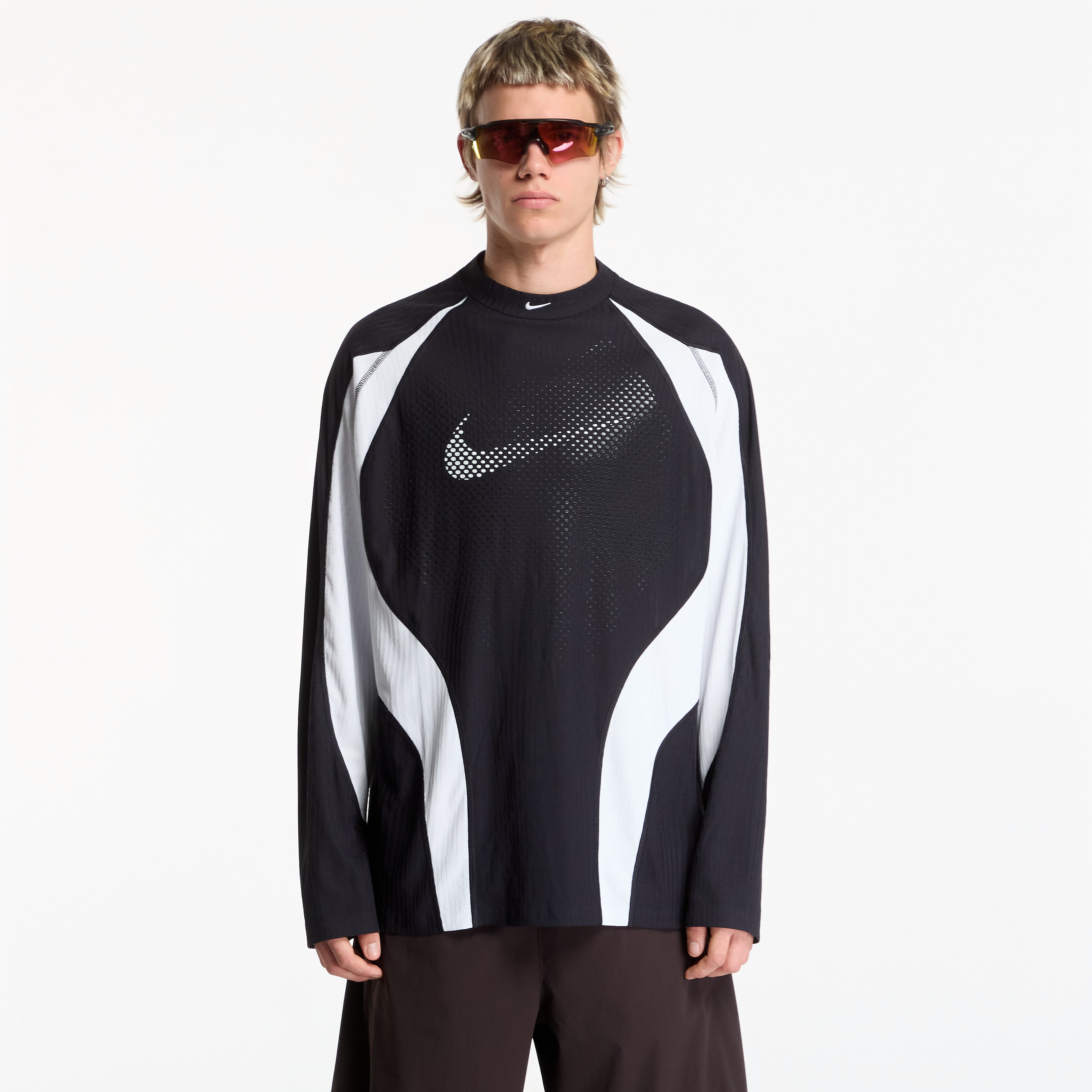 Фланелка Nike Tech Dri-FIT ADV Jersey Black/ Off White/ Off White XL