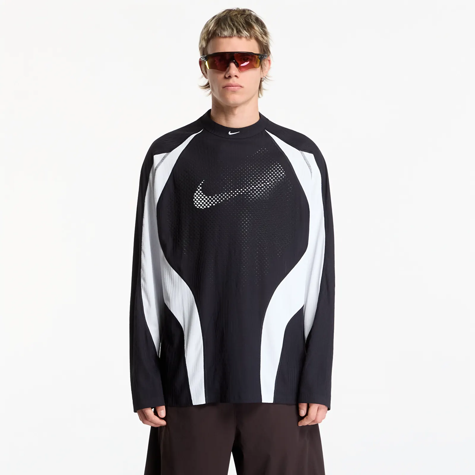 Trikots für Männer Nike Tech Dri-FIT ADV Jersey Black/ Off White/ Off White