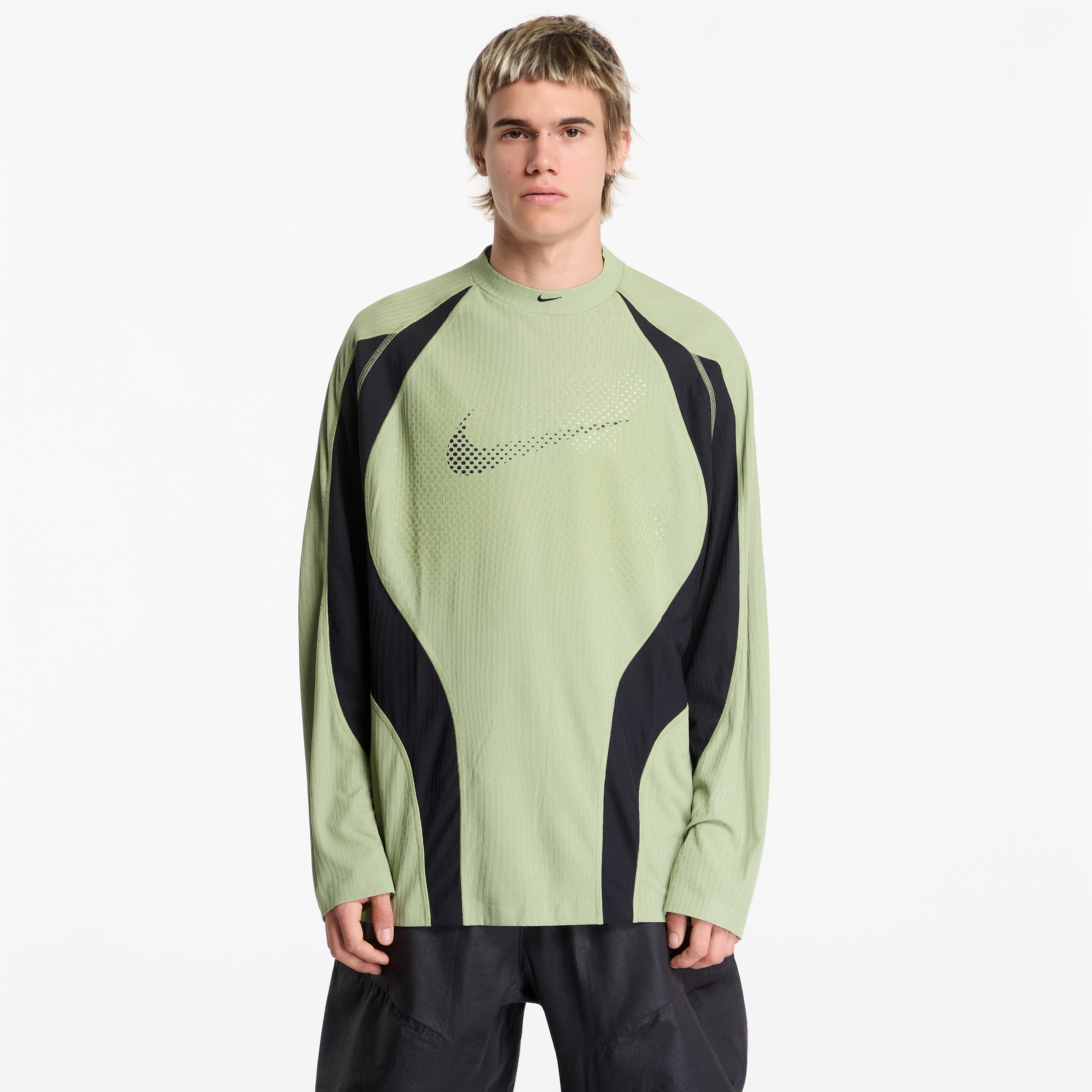Тениска Nike Tech Dri-FIT ADV Jersey Dusty Olive/ Black/ Black L