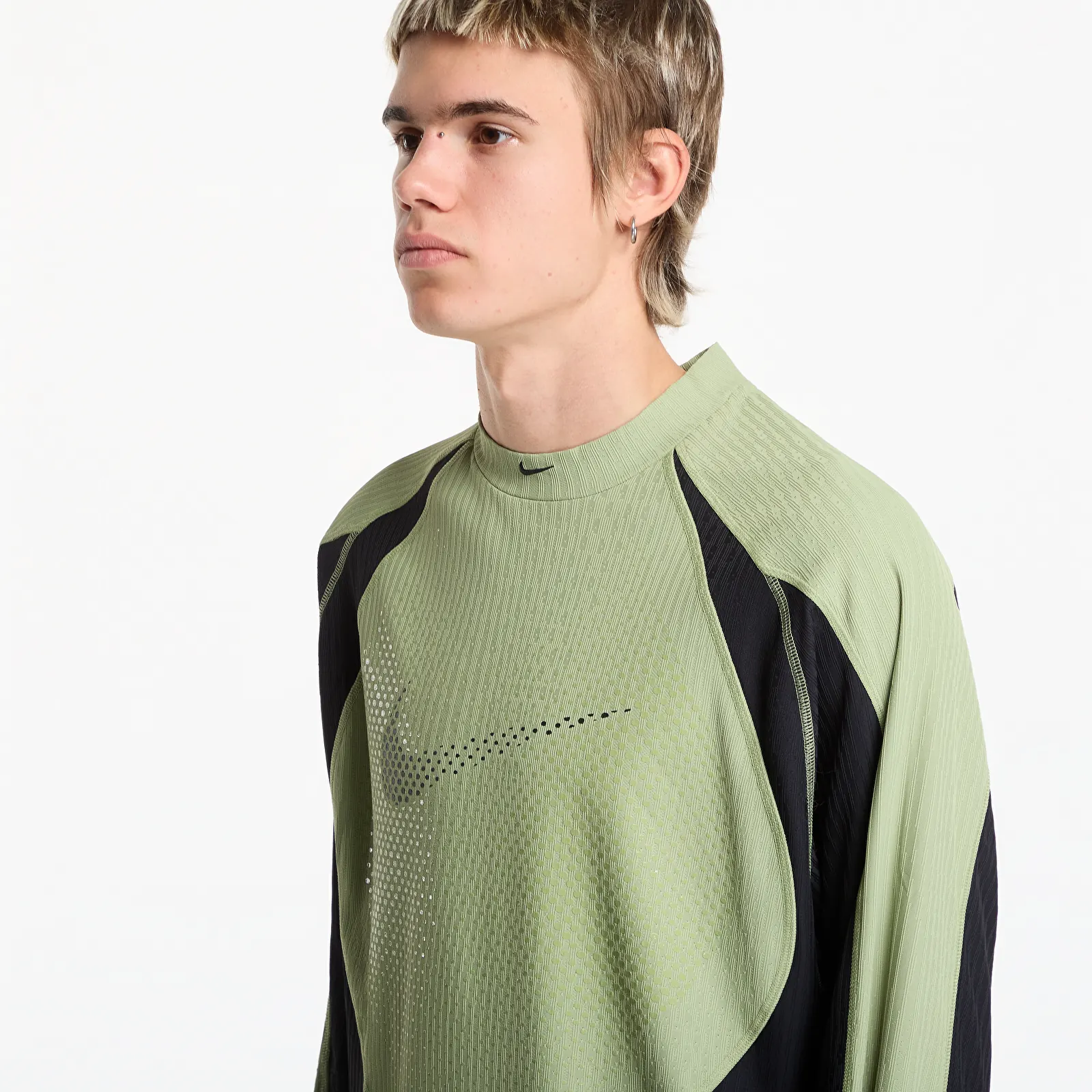 T-shirts homme Nike Tech Dri-FIT ADV Jersey Dusty Olive/ Black/ Black