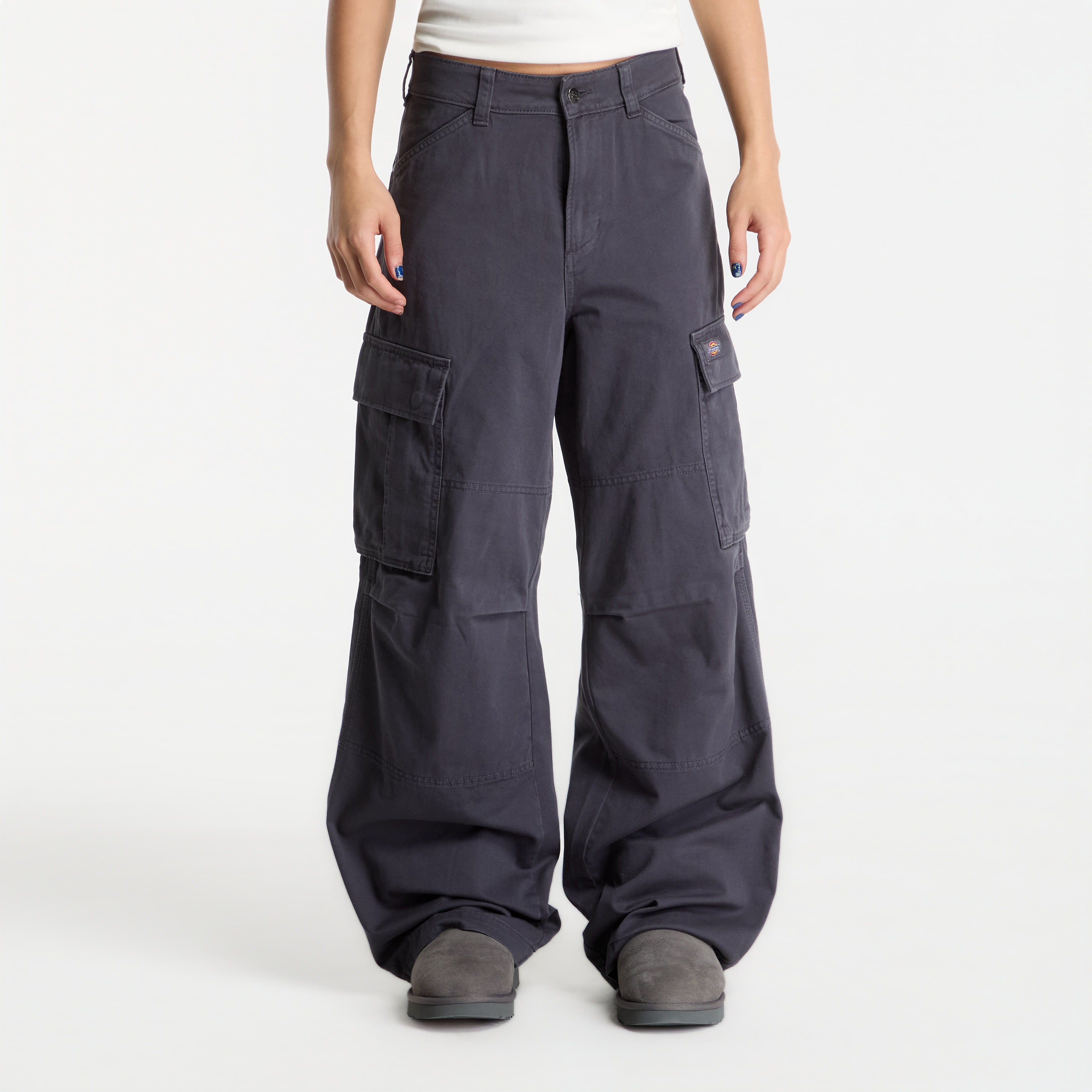 Панталони Dickies 247 Loose Garment Dyed Cargo Grey W25