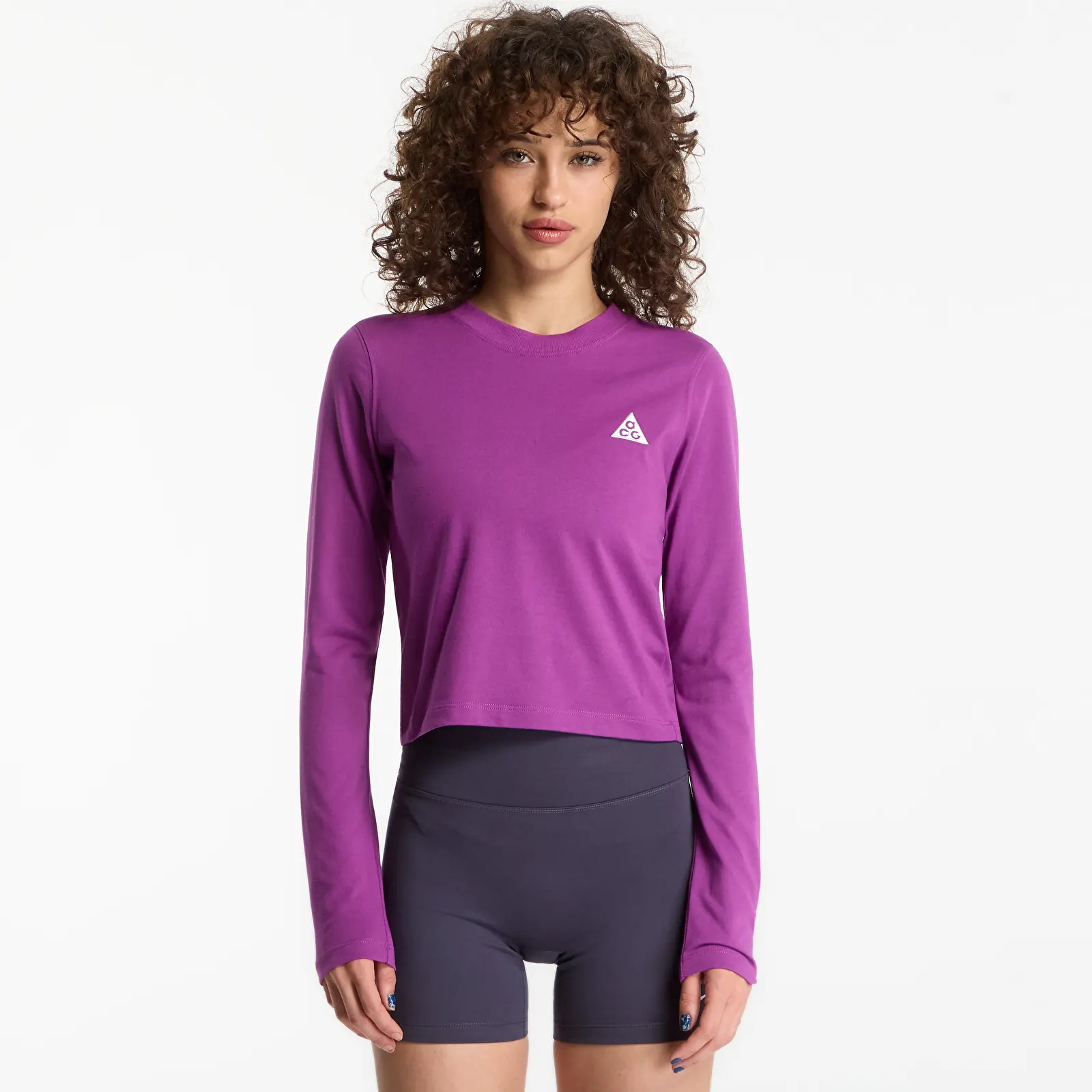 T-shirts femme Nike ACG Dri-FIT Long-Sleeve Top Bold Berry/ Summit White